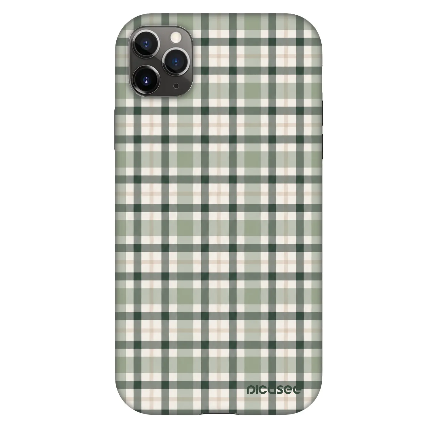 Picasee Fashion Case pentru Apple iPhone 11 Pro Max - Sage Tartan