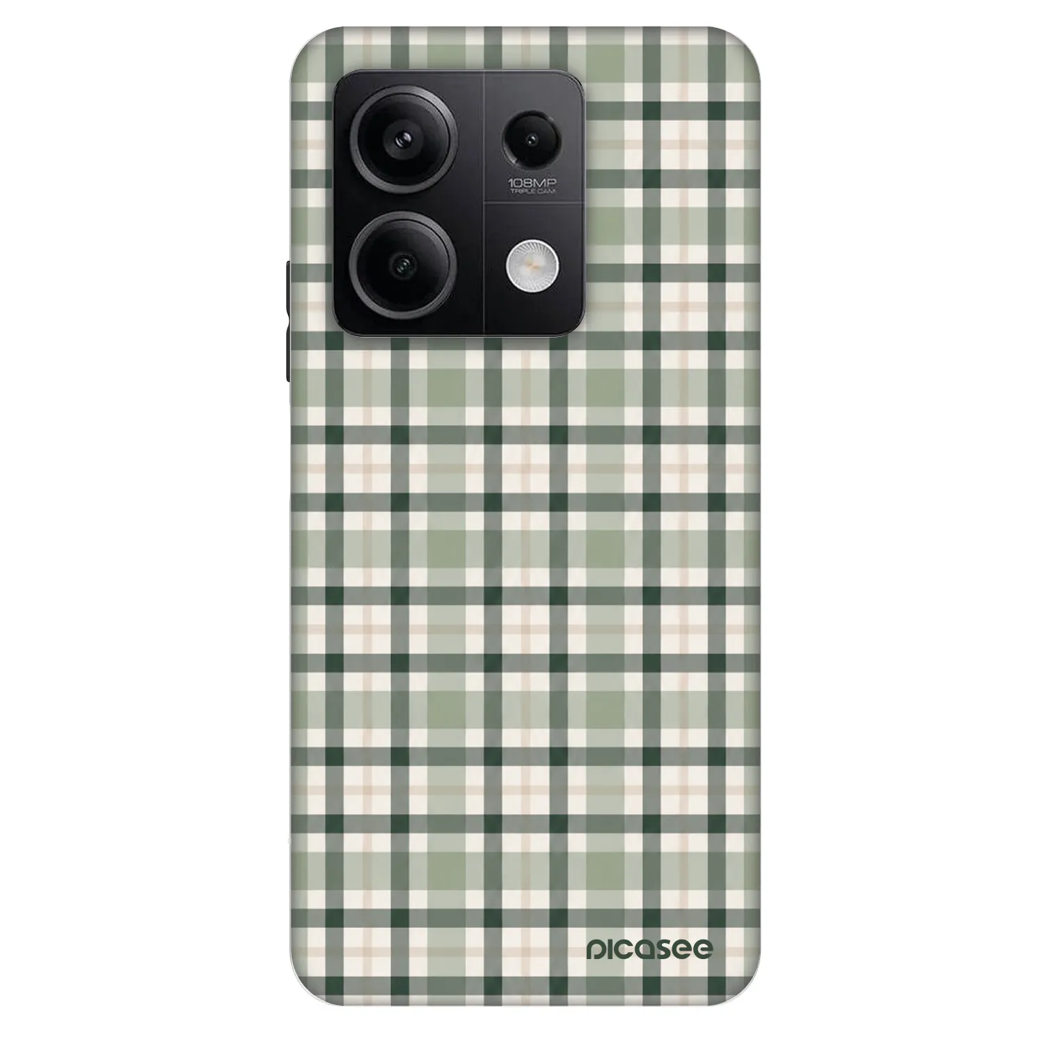Picasee Fashion Case pentru Xiaomi Redmi Note 13 5G - Sage Tartan