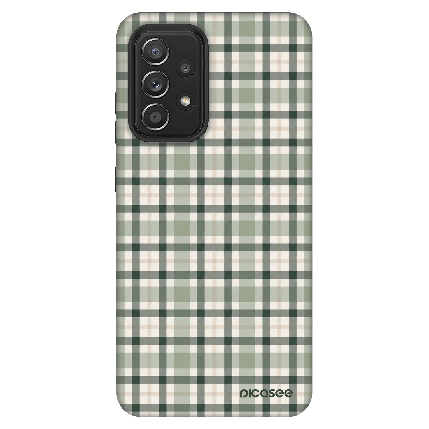 Picasee Fashion Case pentru Samsung Galaxy A52s 5G A528B - Sage Tartan