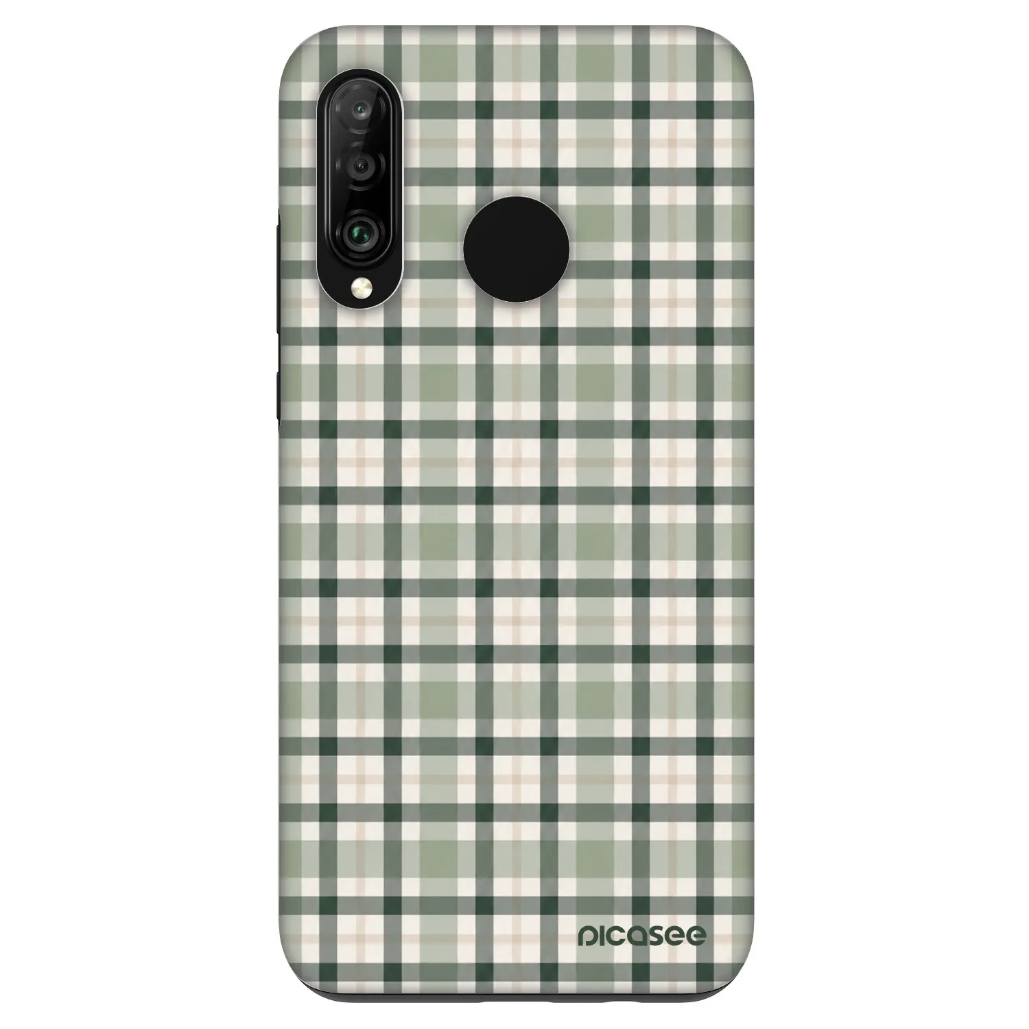 Picasee Fashion Case pentru Huawei P30 Lite - Sage Tartan