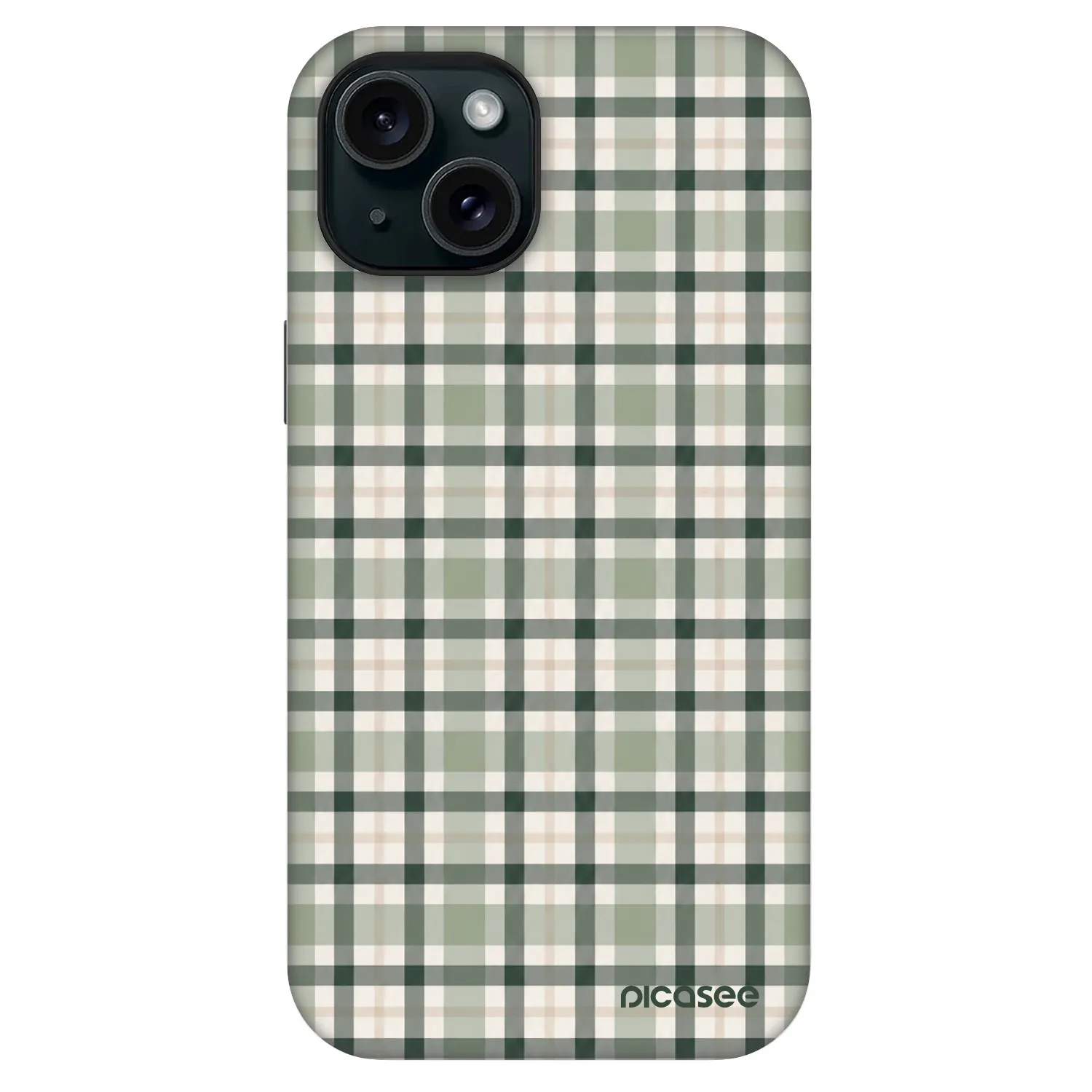 Picasee Fashion Case MagSafe pentru Apple iPhone 13 - Sage Tartan