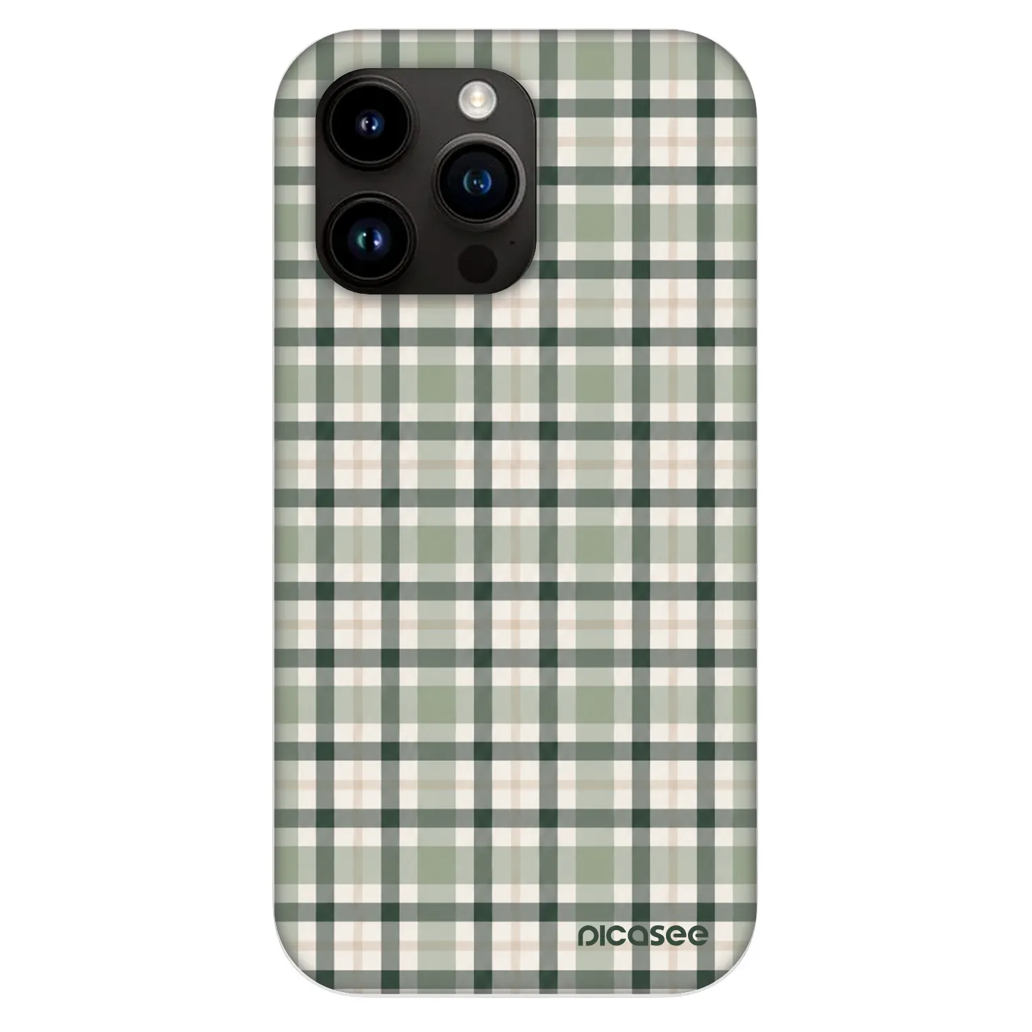 Picasee Fashion Case MagSafe pentru Apple iPhone 13 Pro - Sage Tartan