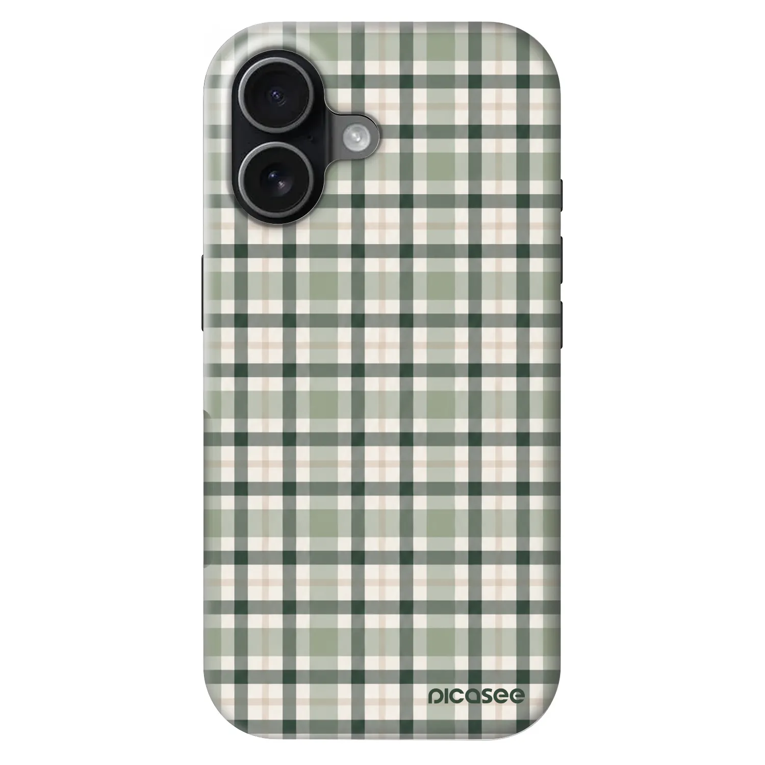 Picasee Fashion Case MagSafe pentru Apple iPhone 17 - Sage Tartan