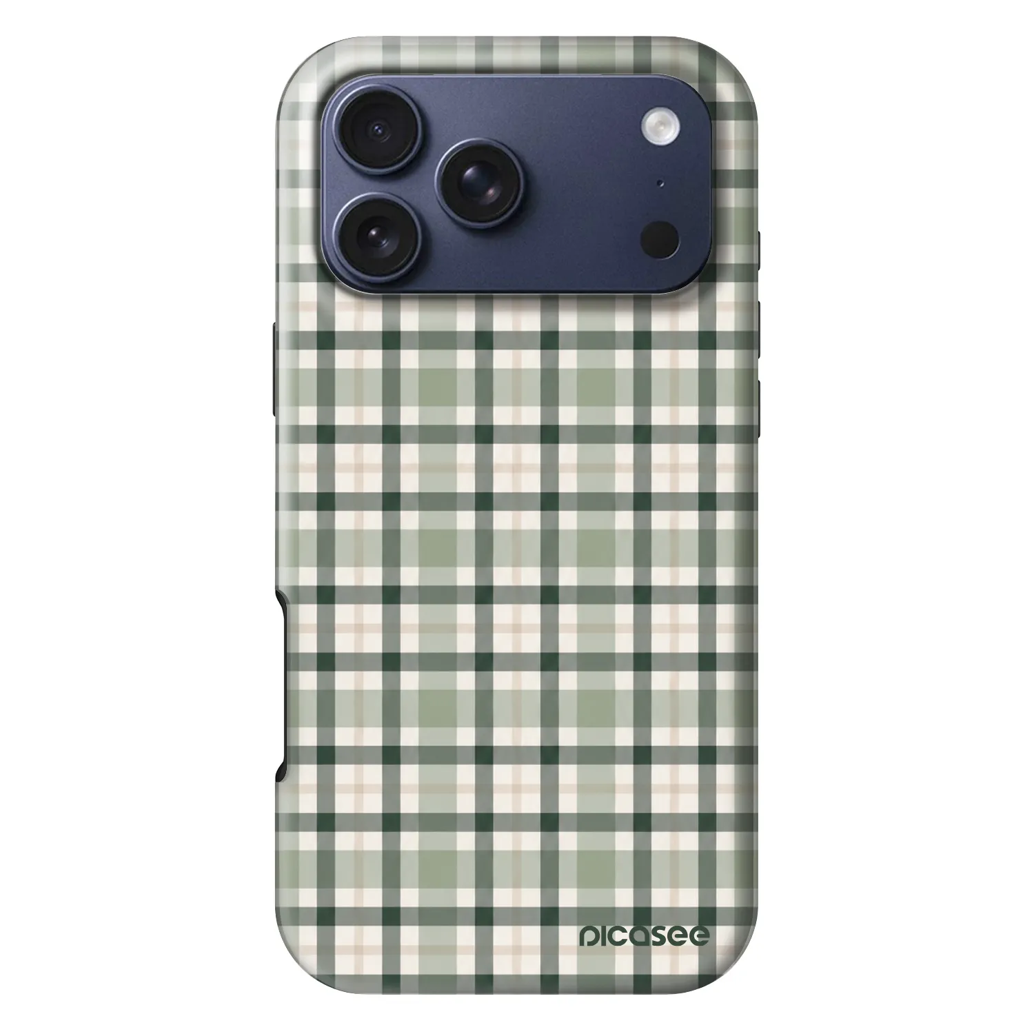 Picasee Fashion Case MagSafe pentru Apple iPhone 17 Pro Max - Sage Tartan