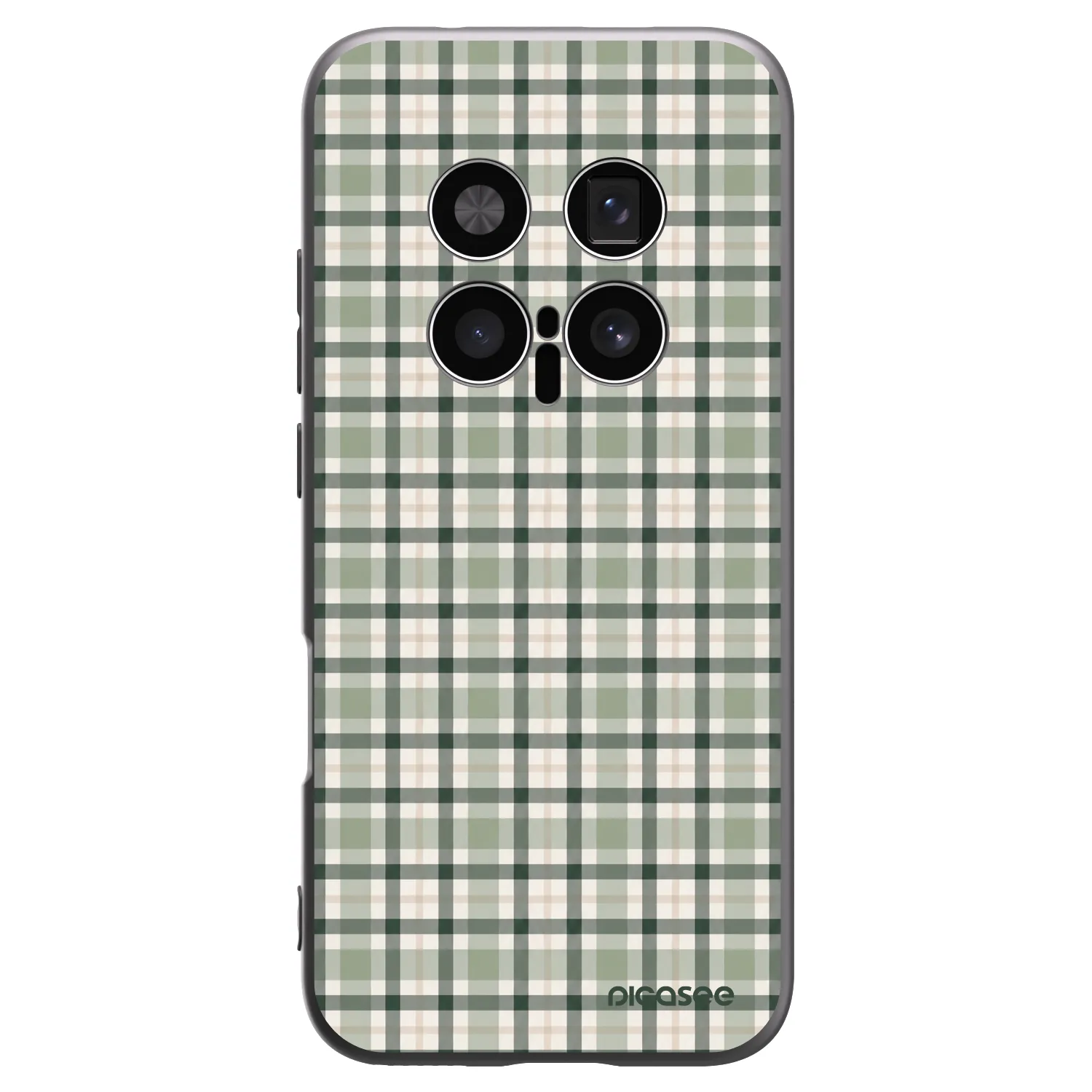 Picasee husă neagră din silicon pentru Honor Magic8 Pro 5G - Sage Tartan