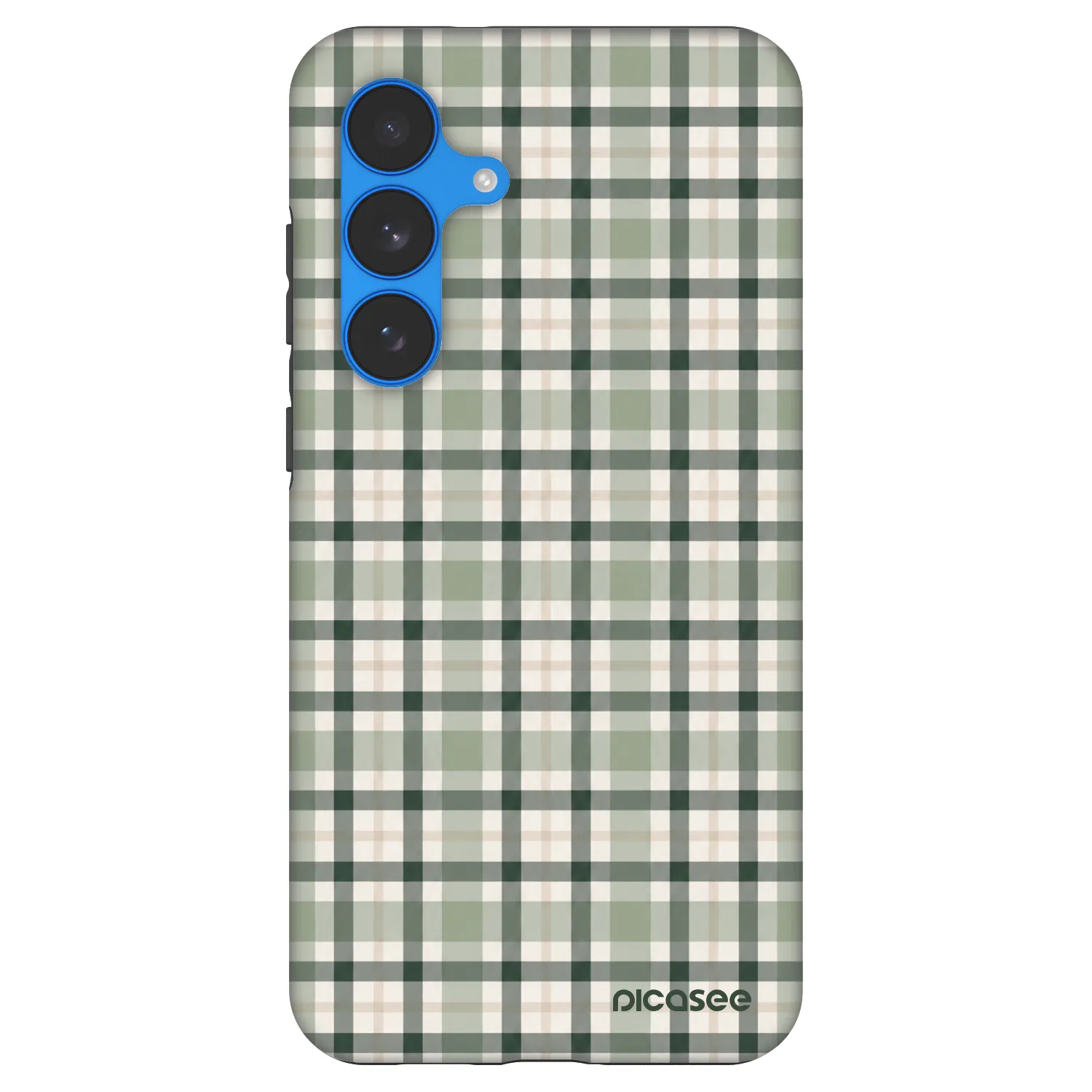 Picasee Fashion Case pentru Samsung Galaxy S25 FE 5G - Sage Tartan