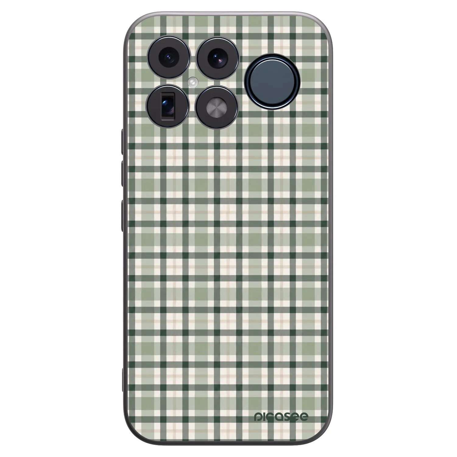 Picasee husă neagră din silicon pentru Xiaomi Poco F8 Ultra - Sage Tartan