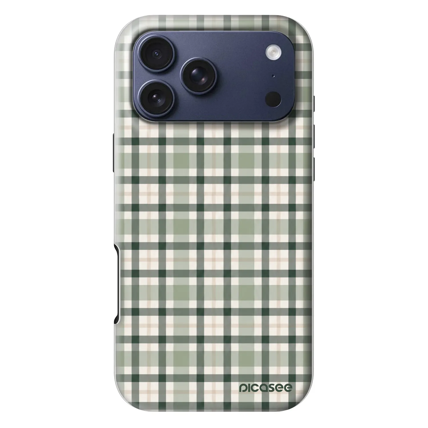 Picasee Fashion Case MagSafe pentru Apple iPhone 18 Pro Max - Sage Tartan