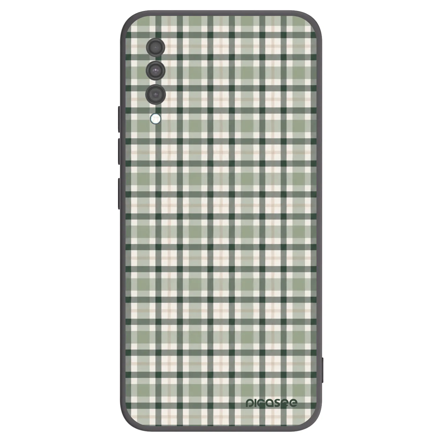 Picasee husă neagră din silicon pentru Samsung Galaxy A30s A307F - Sage Tartan