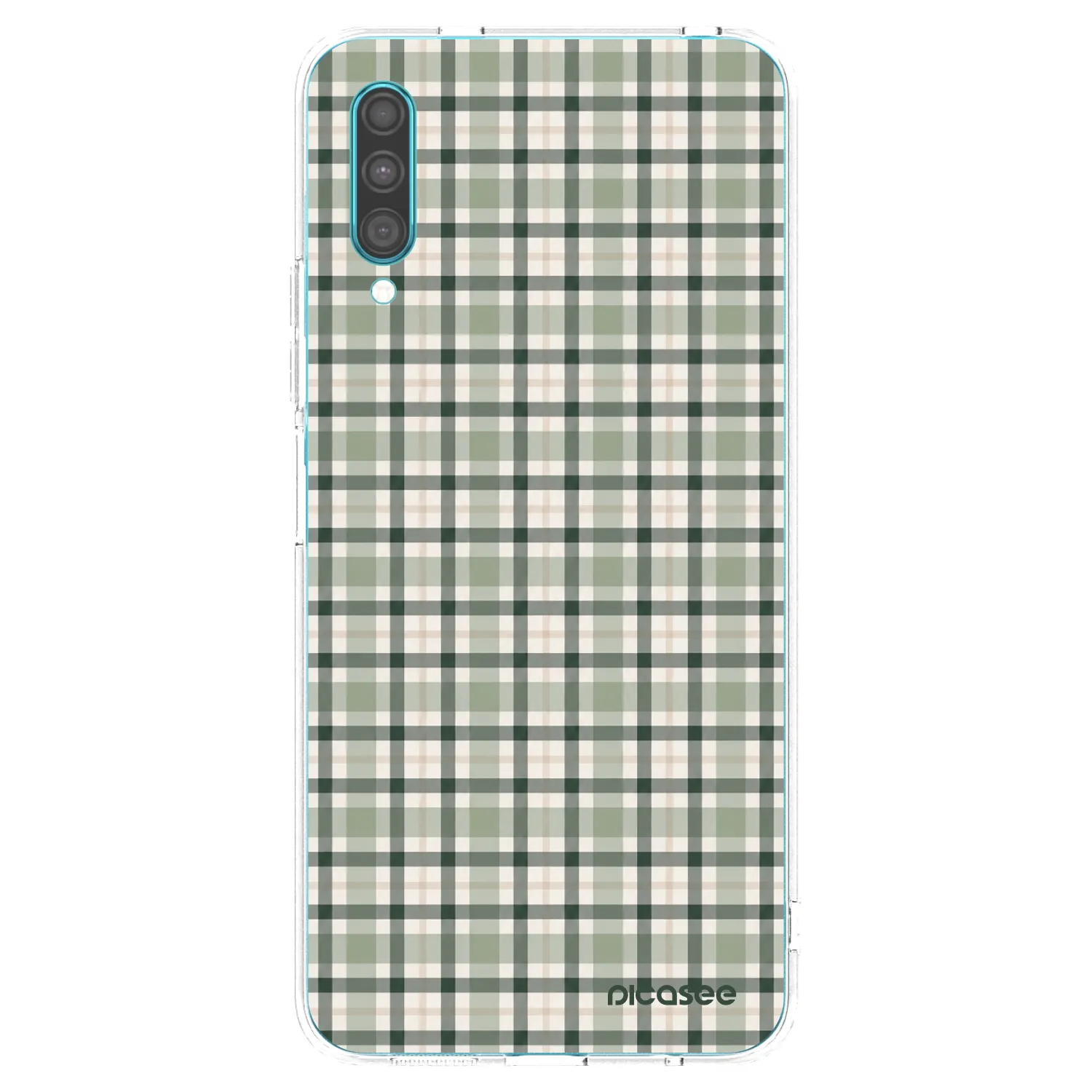 Picasee husă transparentă din silicon pentru Samsung Galaxy A30s A307F - Sage Tartan