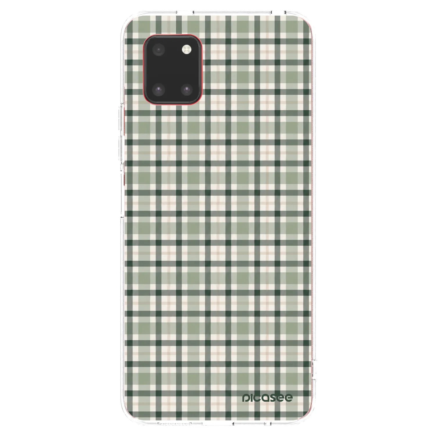 Picasee husă transparentă din silicon pentru Samsung Galaxy Note 10 Lite N770F - Sage Tartan