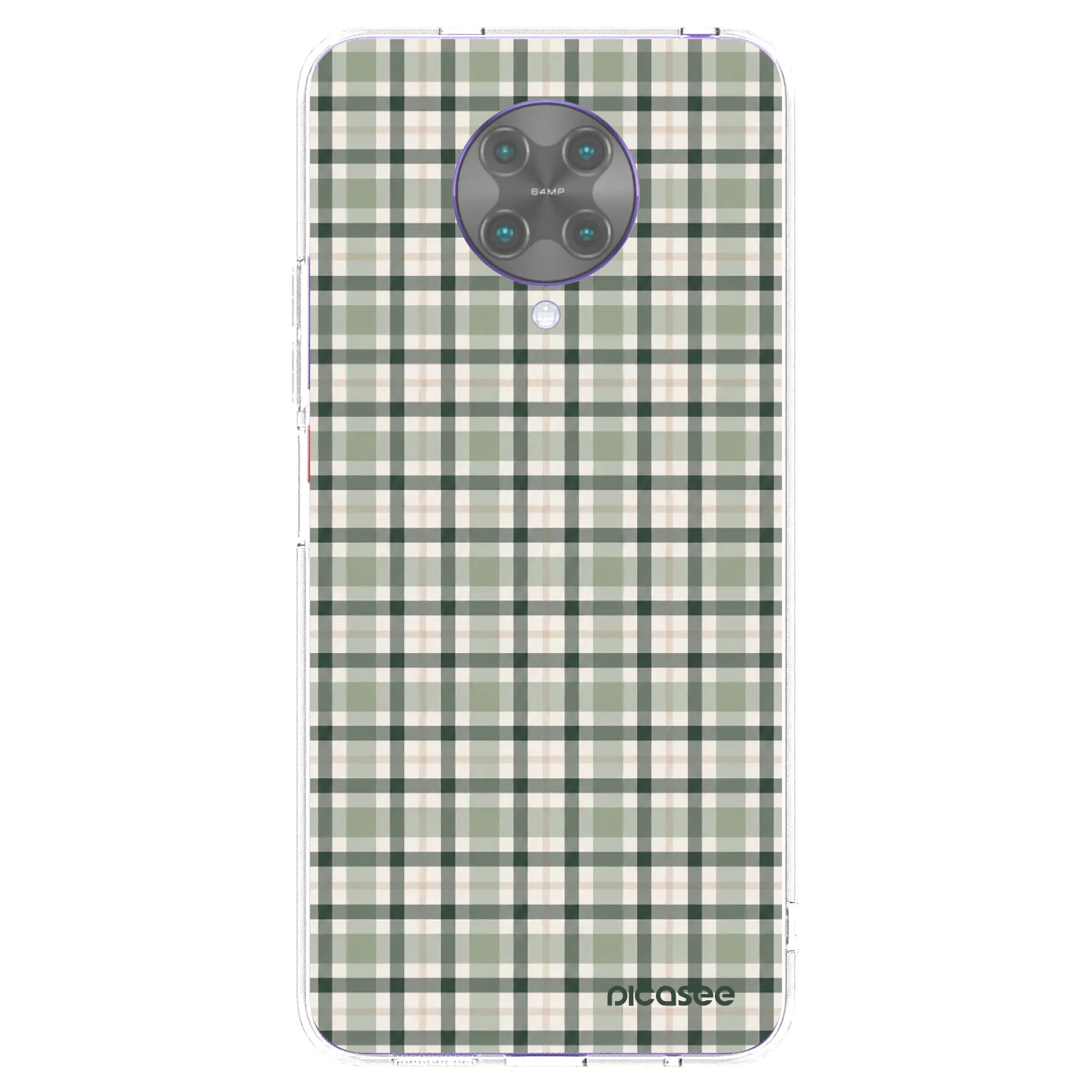 Picasee husă transparentă din silicon pentru Xiaomi Poco F2 Pro - Sage Tartan