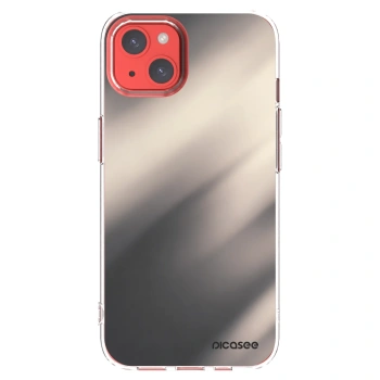 Picasee husă transparentă din silicon pentru Apple iPhone 13 - Smoky Beige