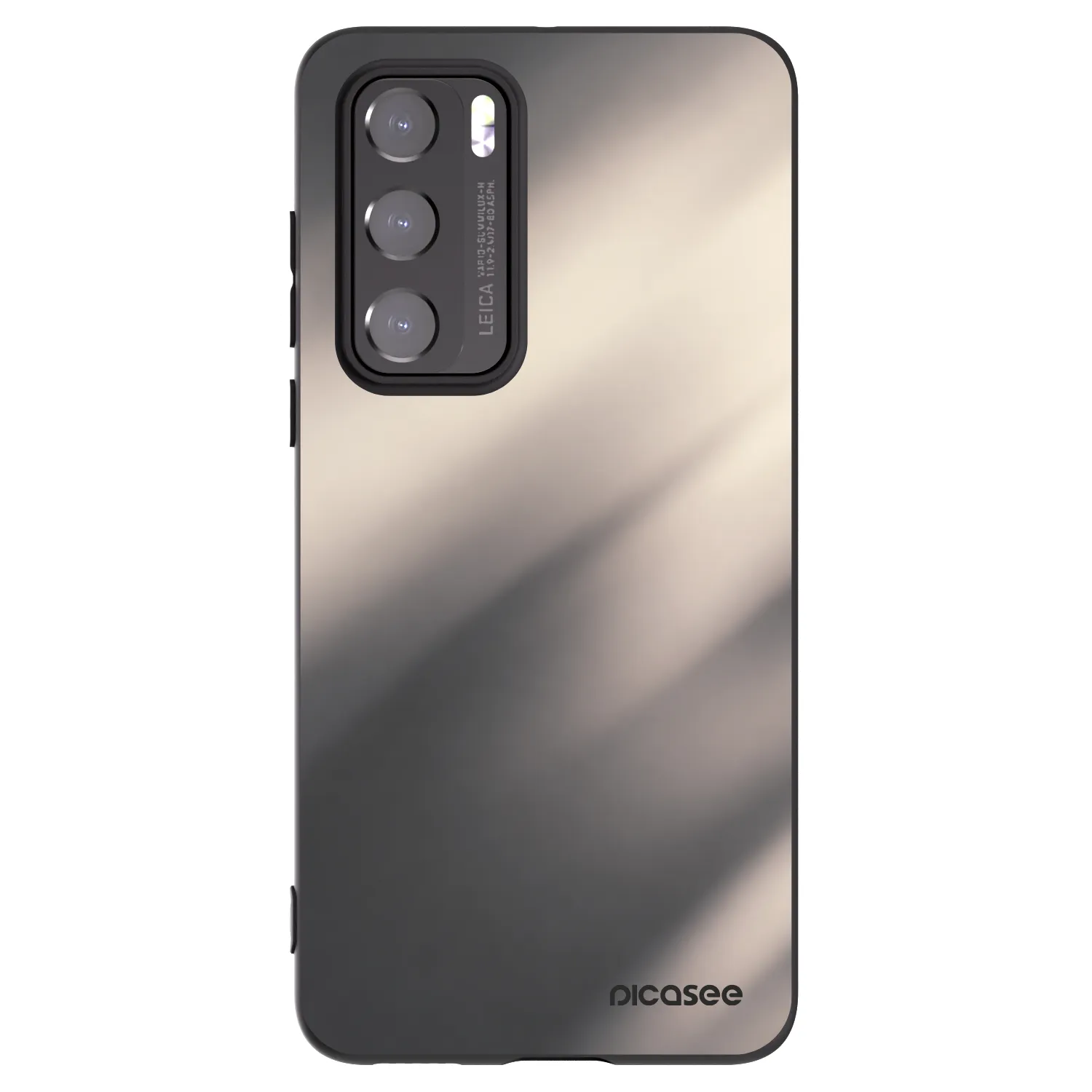 Picasee husă neagră din silicon pentru Huawei P40 - Smoky Beige
