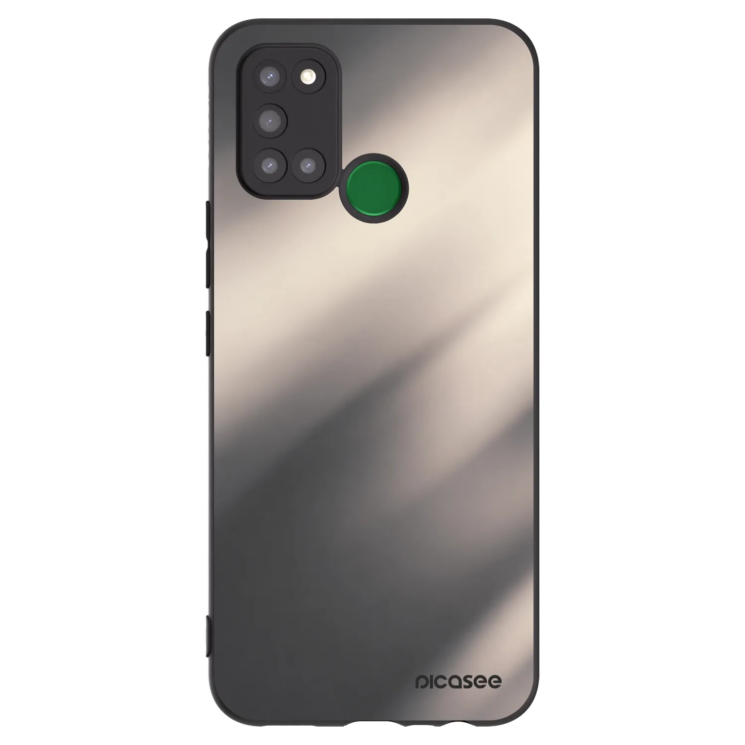 Picasee husă neagră din silicon pentru Realme 7i - Smoky Beige