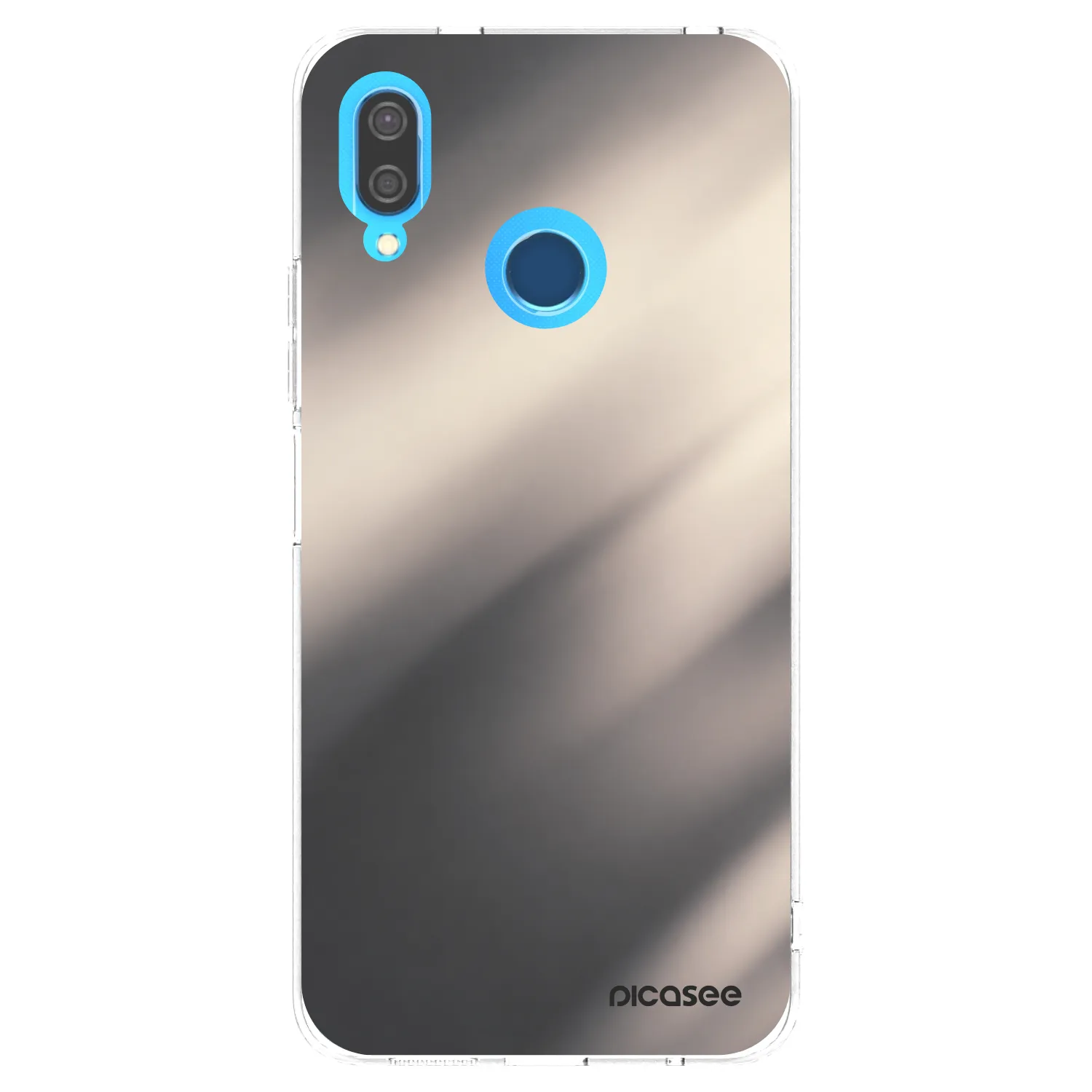 Picasee husă transparentă din silicon pentru Huawei P20 Lite - Smoky Beige