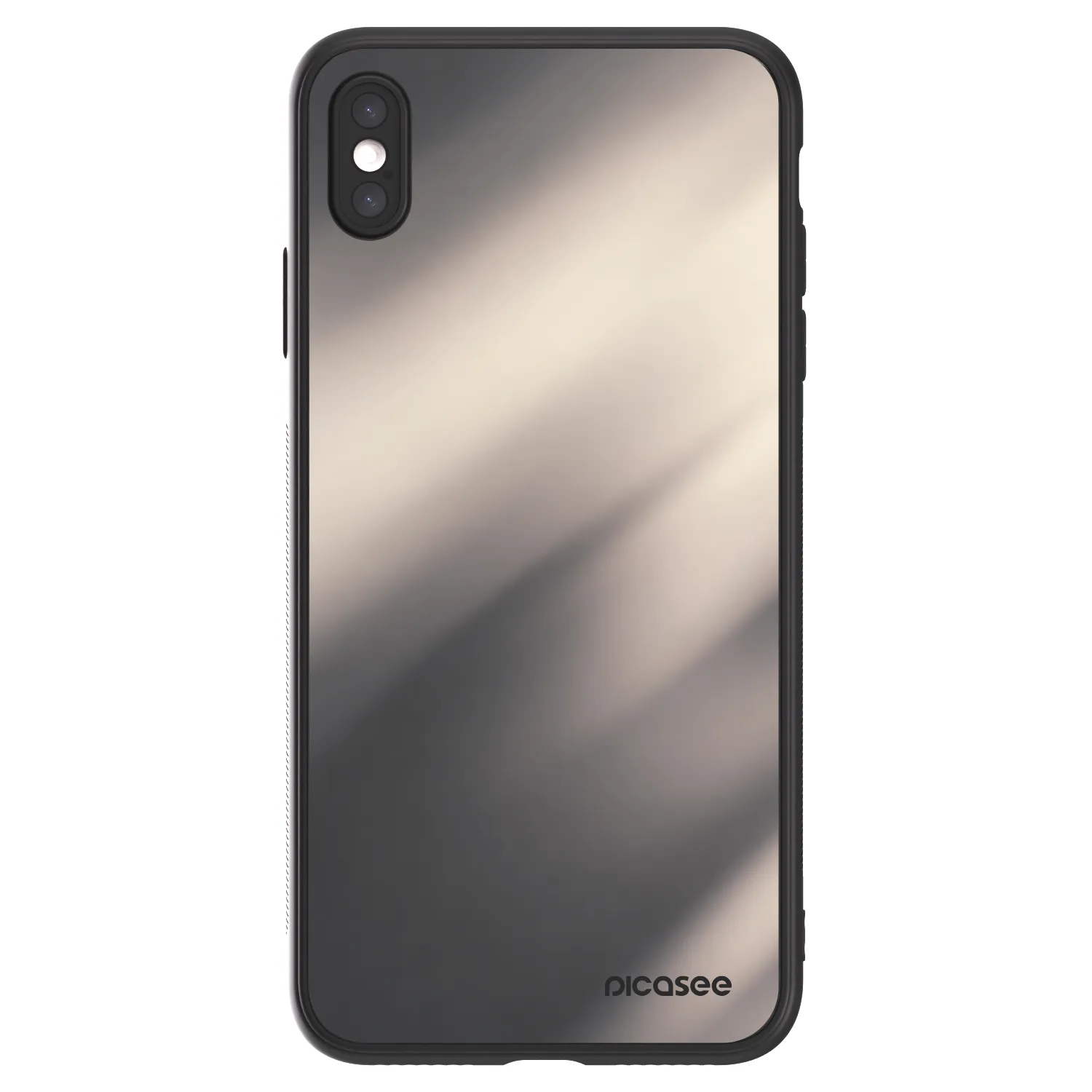 Picasee ULTIMATE CASE pentru Apple iPhone XS Max - Smoky Beige