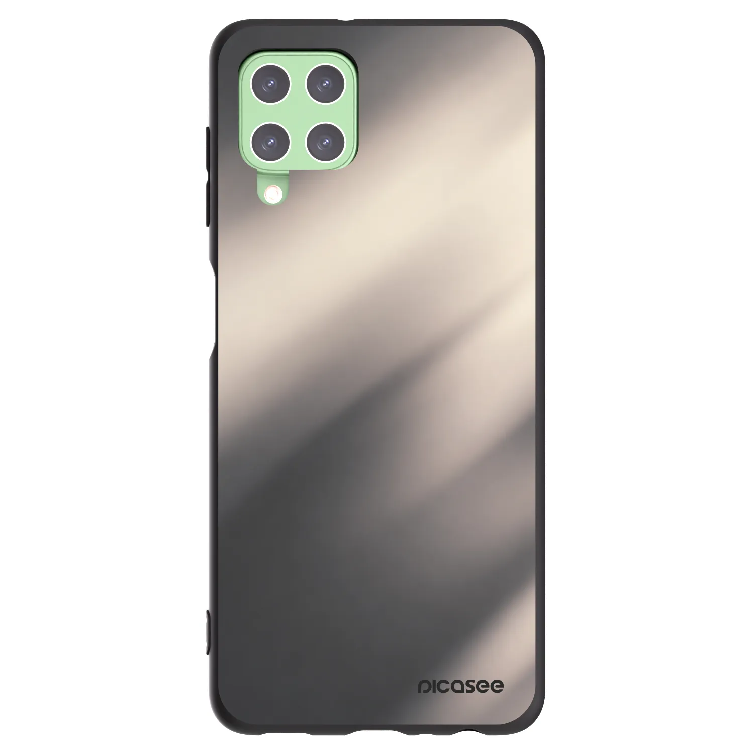 Picasee husă neagră din silicon pentru Samsung Galaxy A22 A225F 4G - Smoky Beige