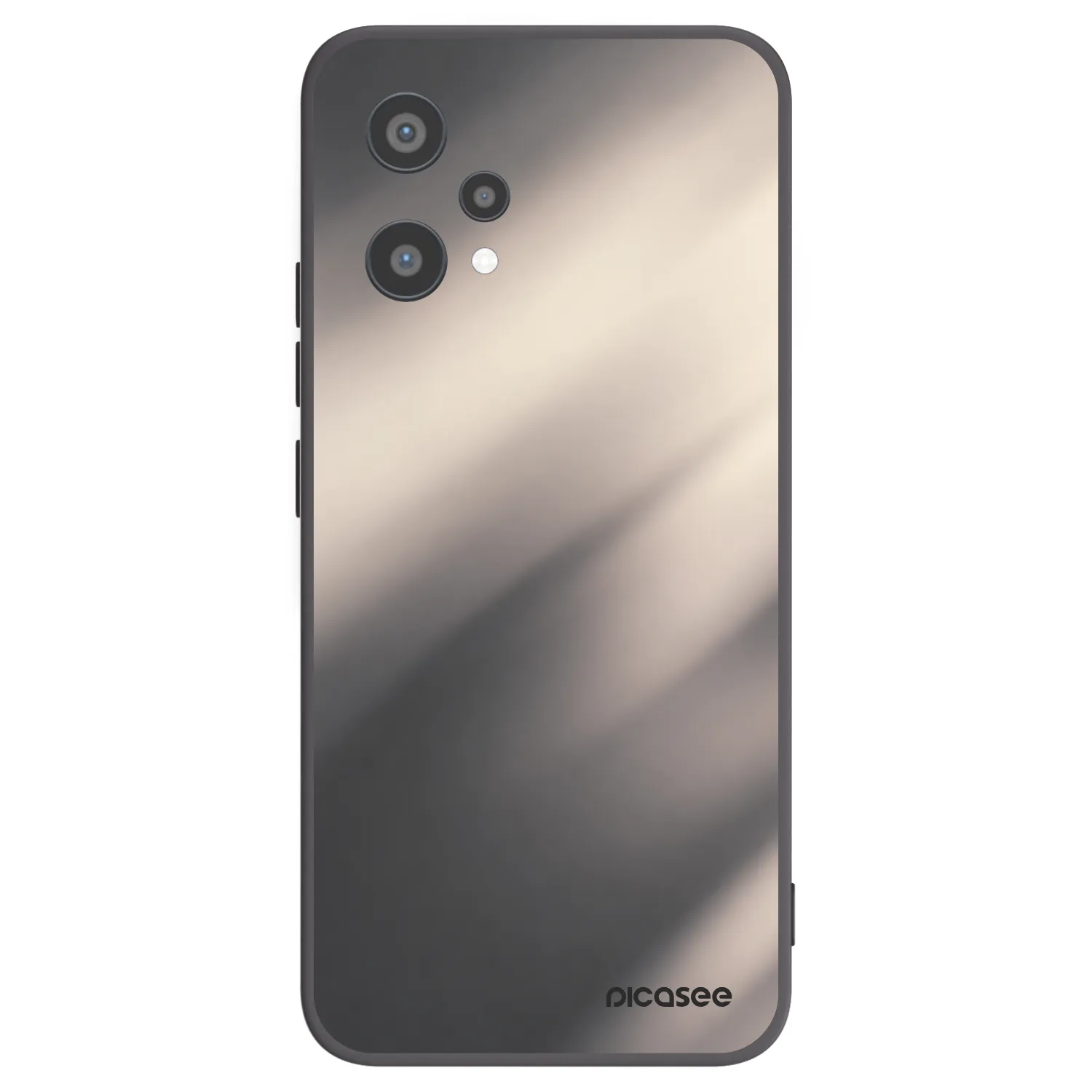 Picasee husă neagră din silicon pentru Realme 9 Pro 5G - Smoky Beige
