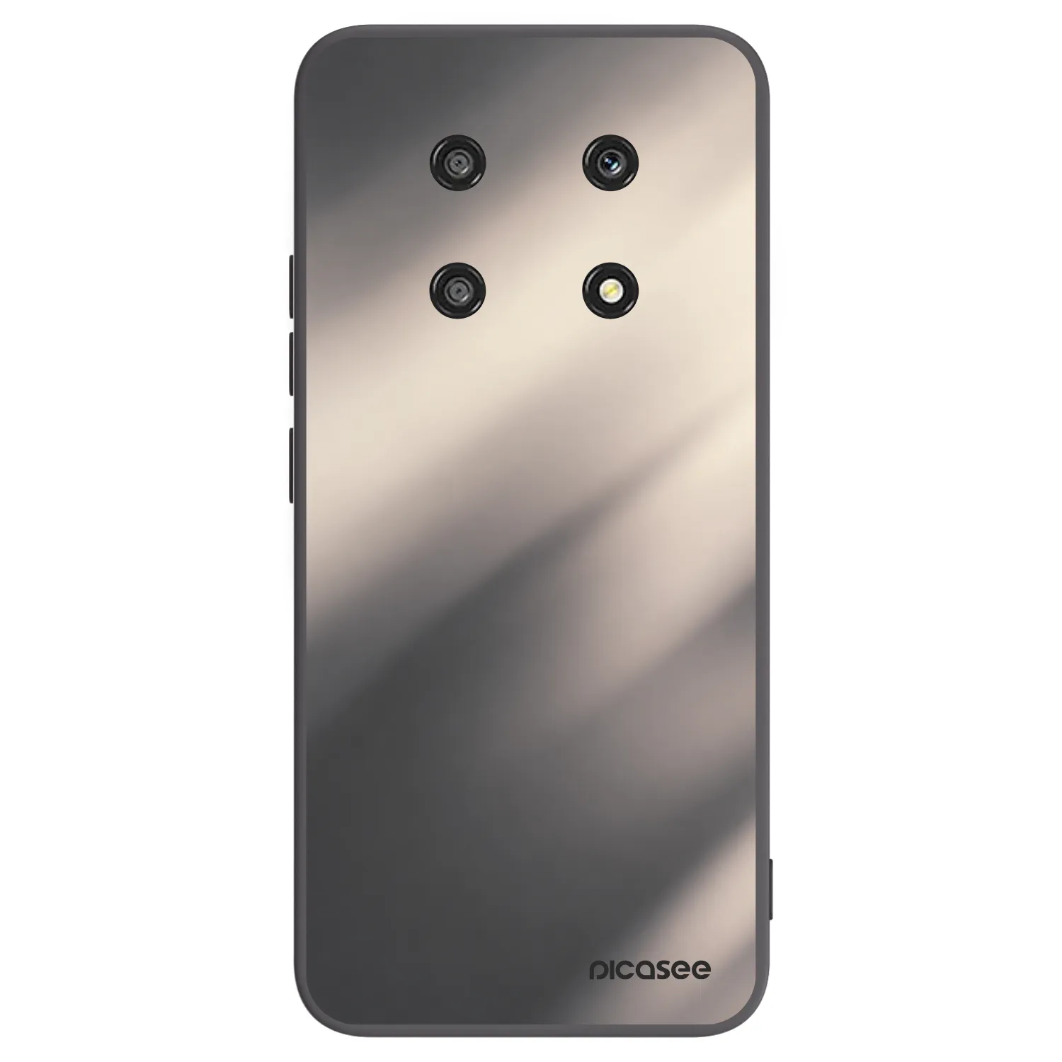 Picasee husă neagră din silicon pentru Honor Magic4 Lite 5G - Smoky Beige