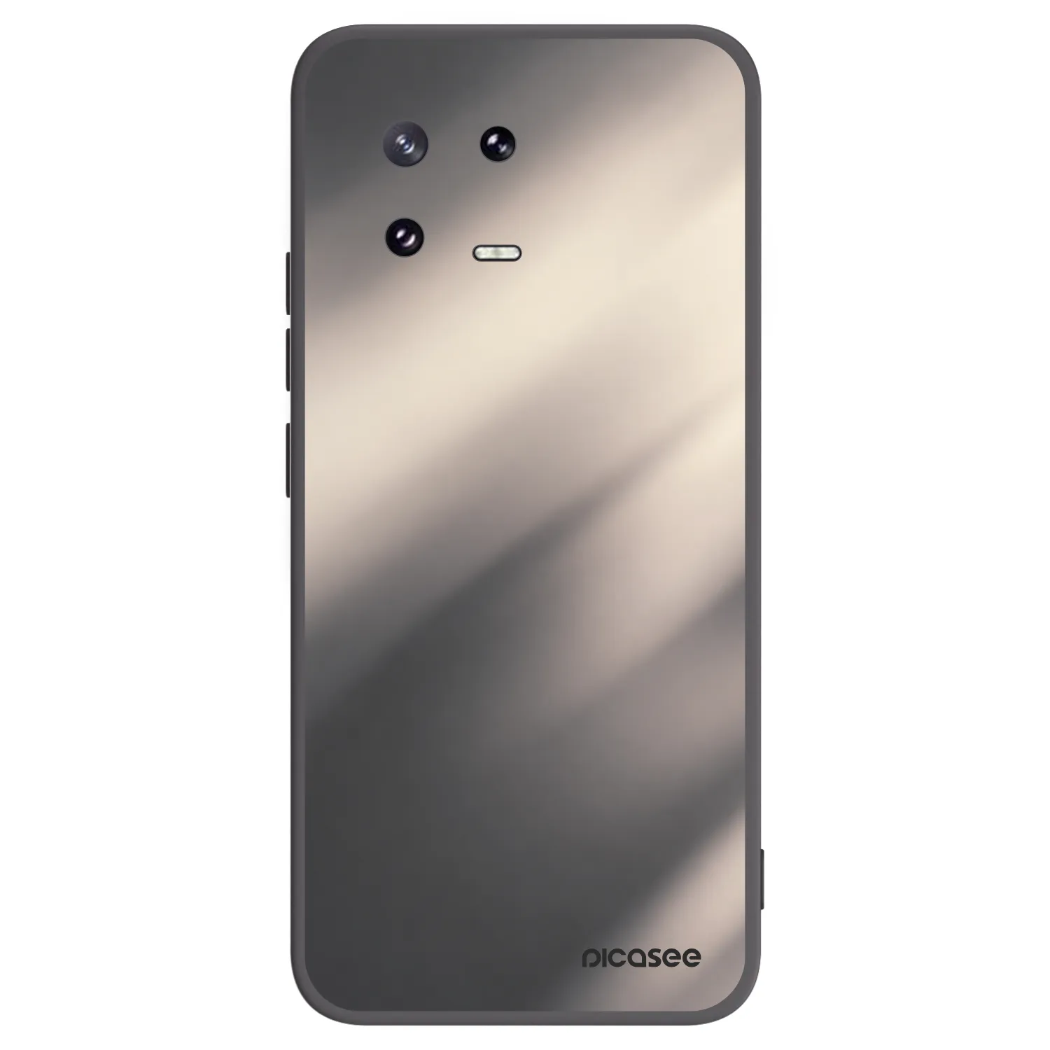 Picasee husă neagră din silicon pentru Xiaomi 13 Pro - Smoky Beige