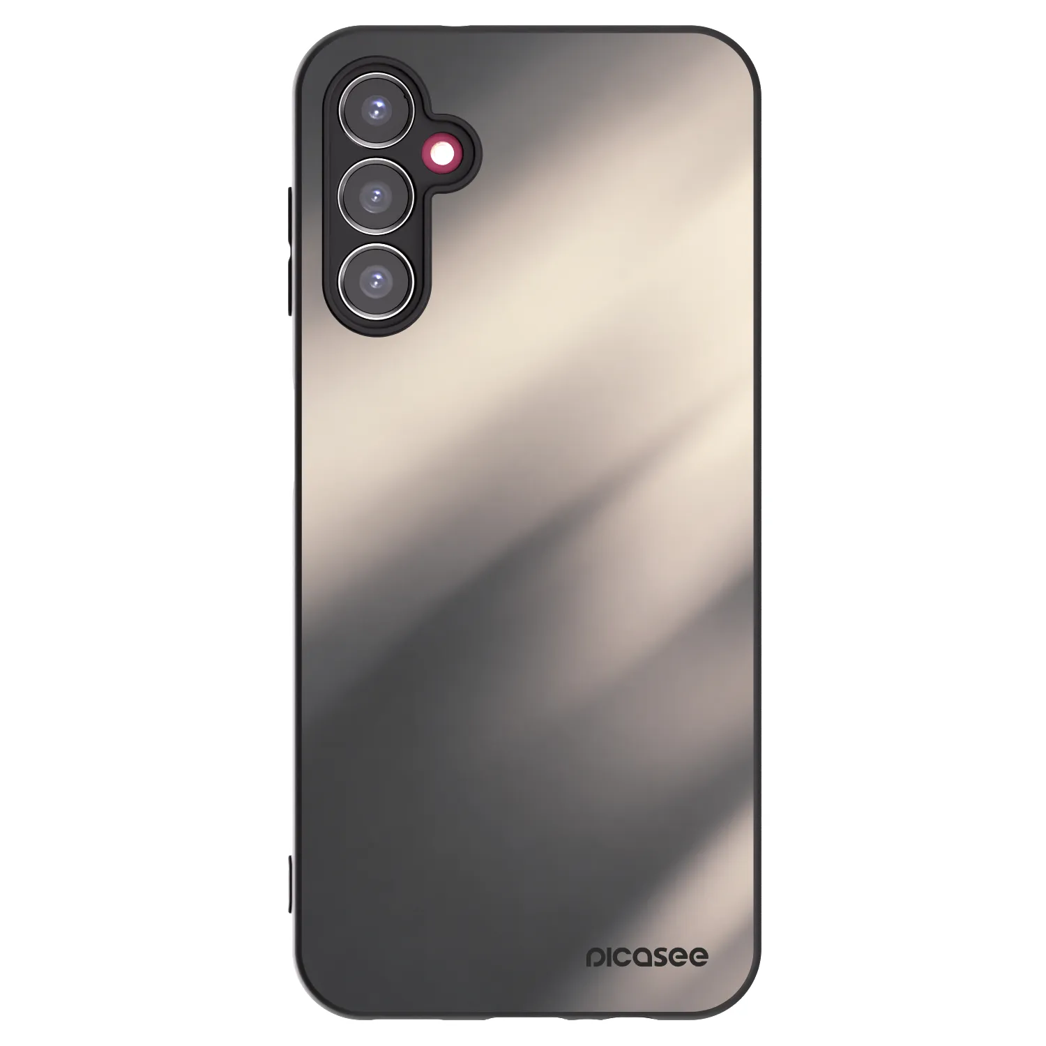 Picasee husă neagră din silicon pentru Samsung Galaxy A14 5G A146P - Smoky Beige