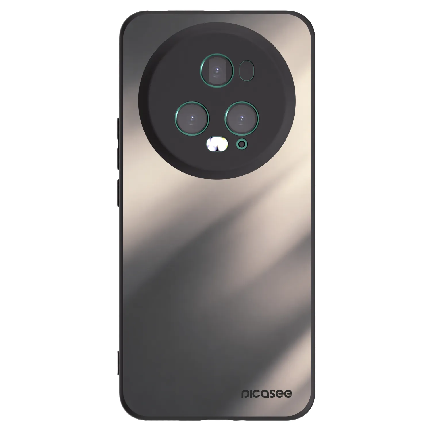 Picasee husă neagră din silicon pentru Honor Magic5 Pro - Smoky Beige