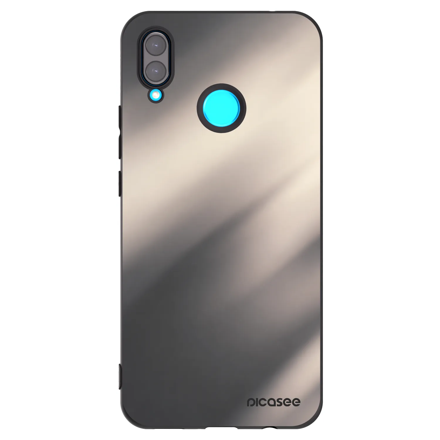 Picasee husă neagră din silicon pentru Huawei Nova 3 - Smoky Beige