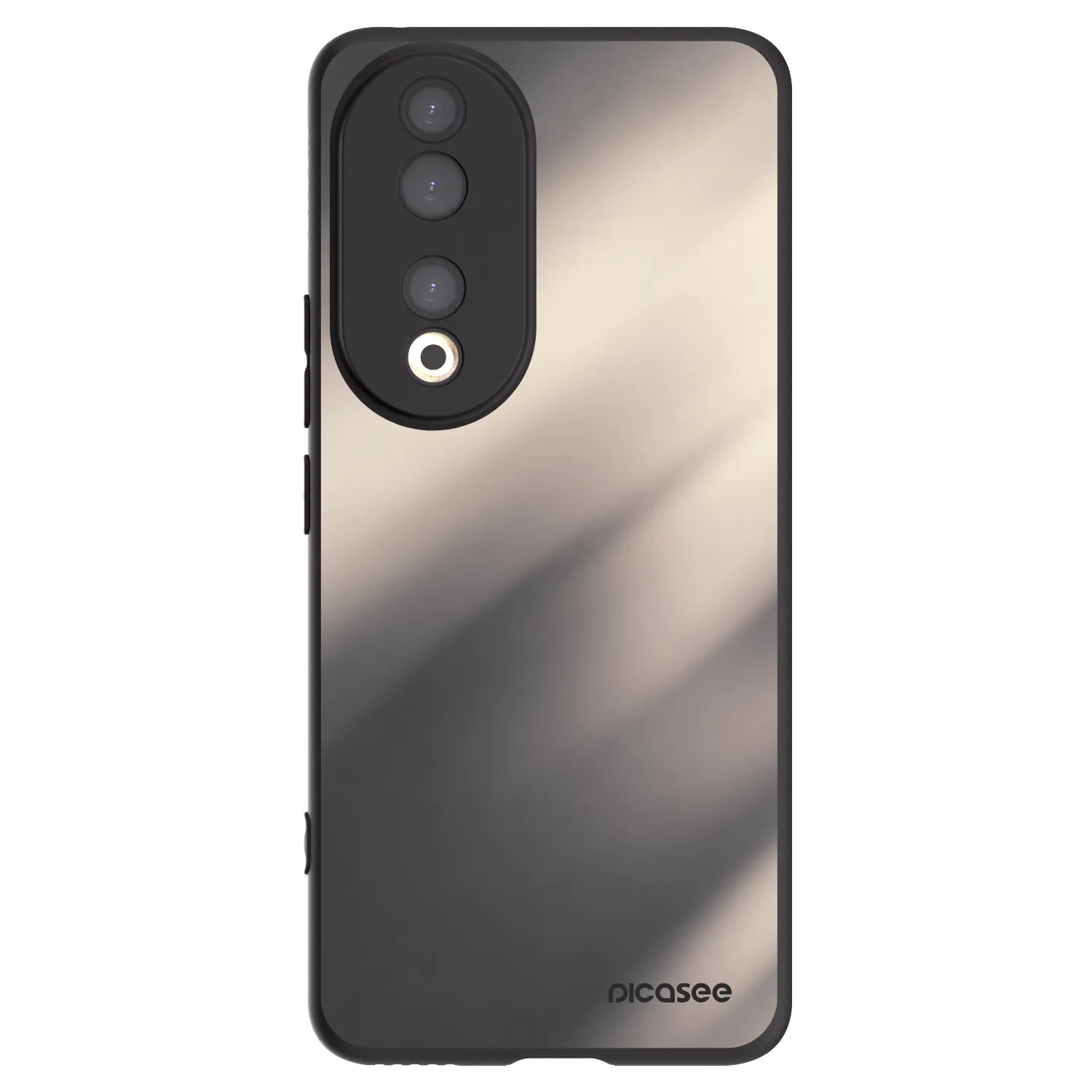 Picasee husă neagră din silicon pentru Honor 90 5G - Smoky Beige