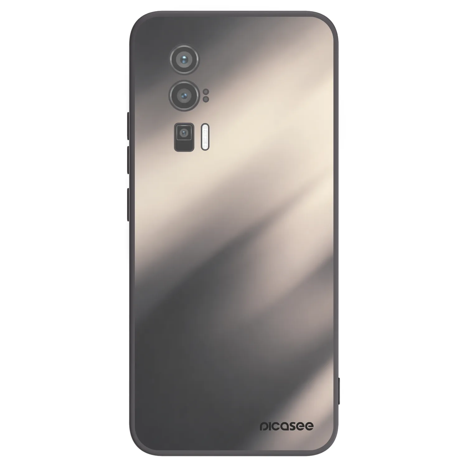 Picasee husă neagră din silicon pentru Xiaomi Poco F5 Pro 5G - Smoky Beige