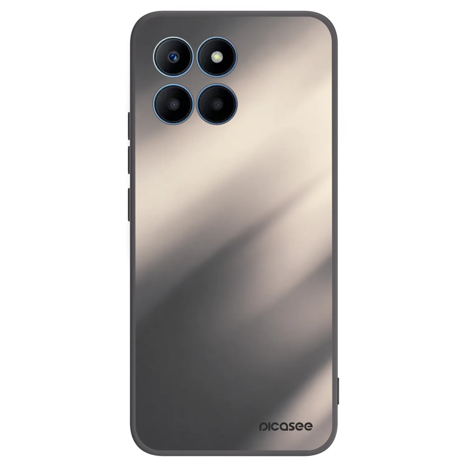 Picasee husă neagră din silicon pentru Honor 70 Lite - Smoky Beige