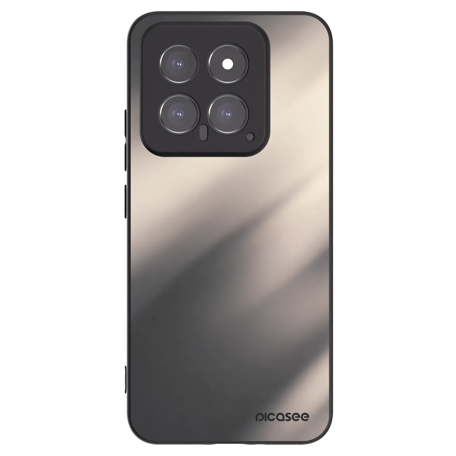 Picasee husă neagră din silicon pentru Xiaomi 14 - Smoky Beige