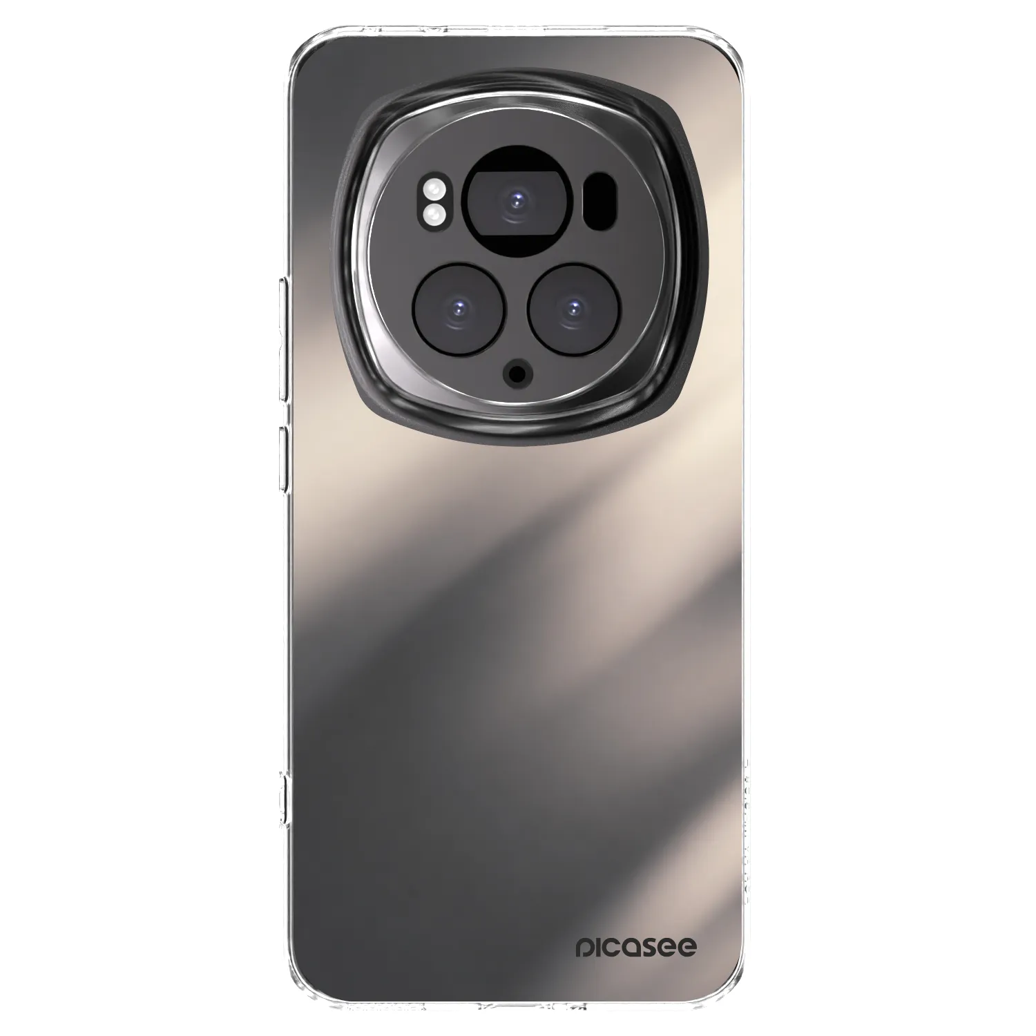 Picasee husă transparentă din silicon pentru Honor Magic6 Pro - Smoky Beige