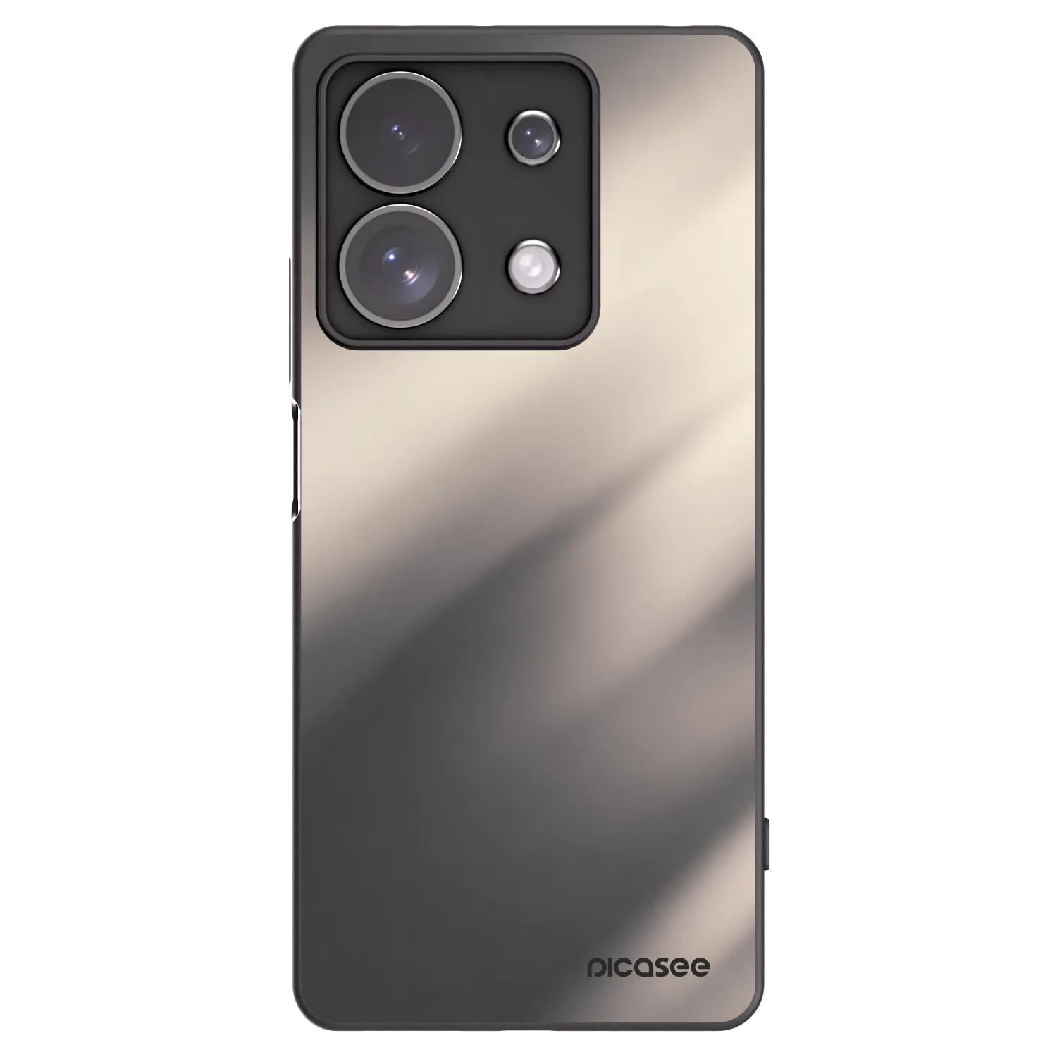 Picasee husă neagră din silicon pentru Xiaomi Redmi Note 13 Pro 4G - Smoky Beige