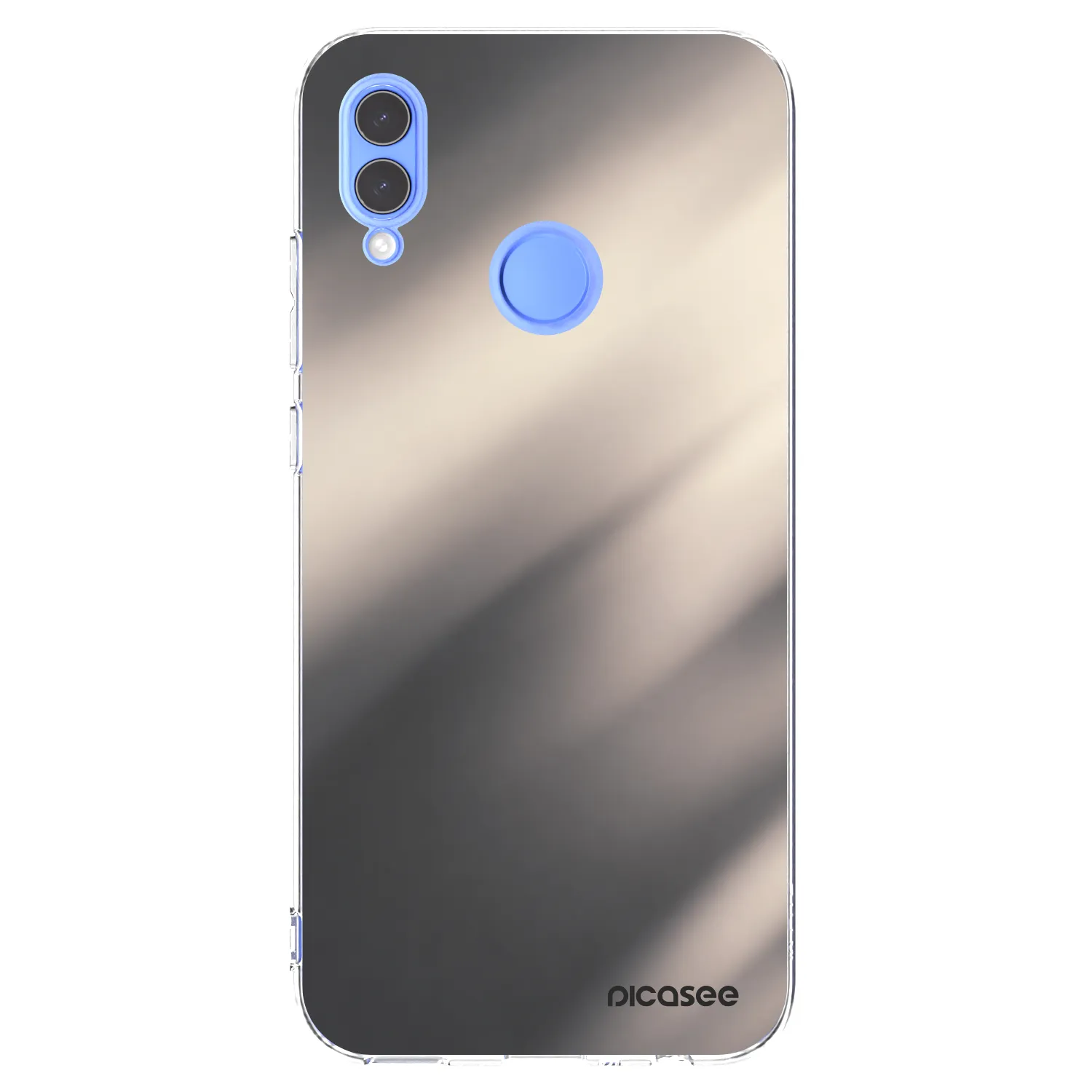 Picasee husă transparentă din silicon pentru Honor 10 Lite - Smoky Beige