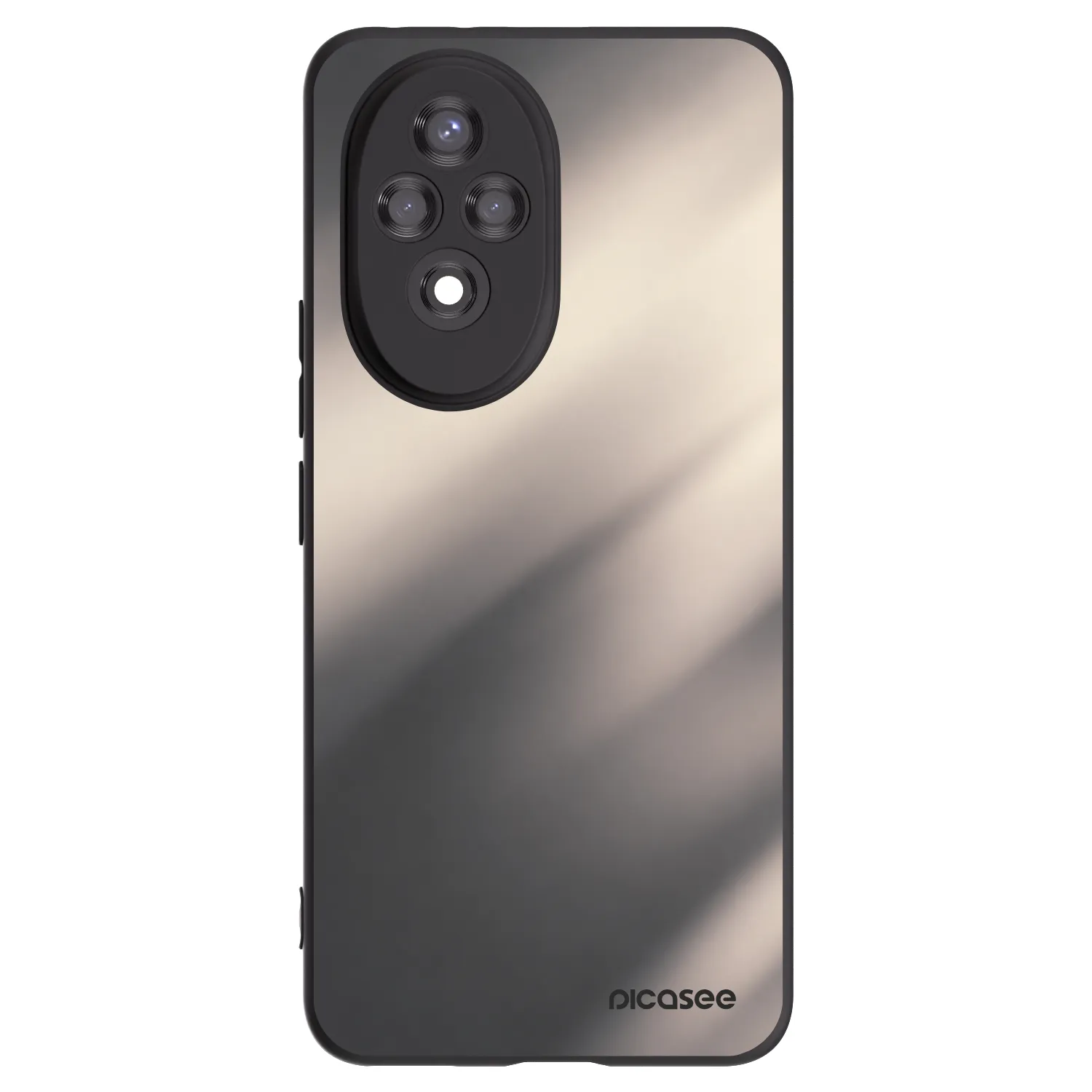 Picasee husă neagră din silicon pentru Honor 200 5G - Smoky Beige