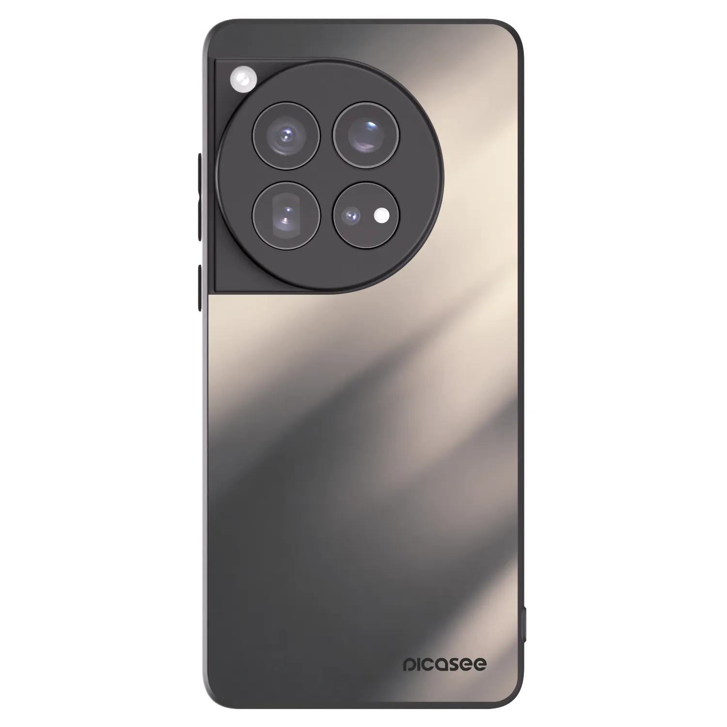 Picasee husă neagră din silicon pentru OnePlus 12 5G - Smoky Beige