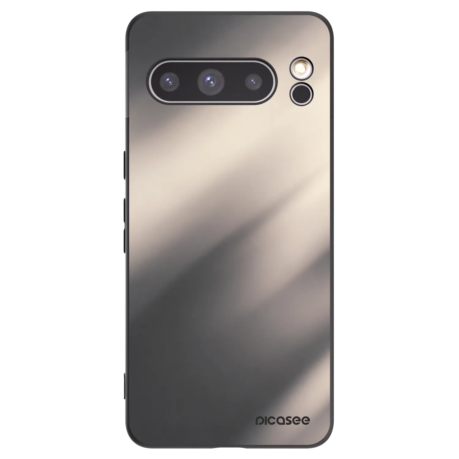 Picasee husă neagră din silicon pentru Google Pixel 8 Pro - Smoky Beige