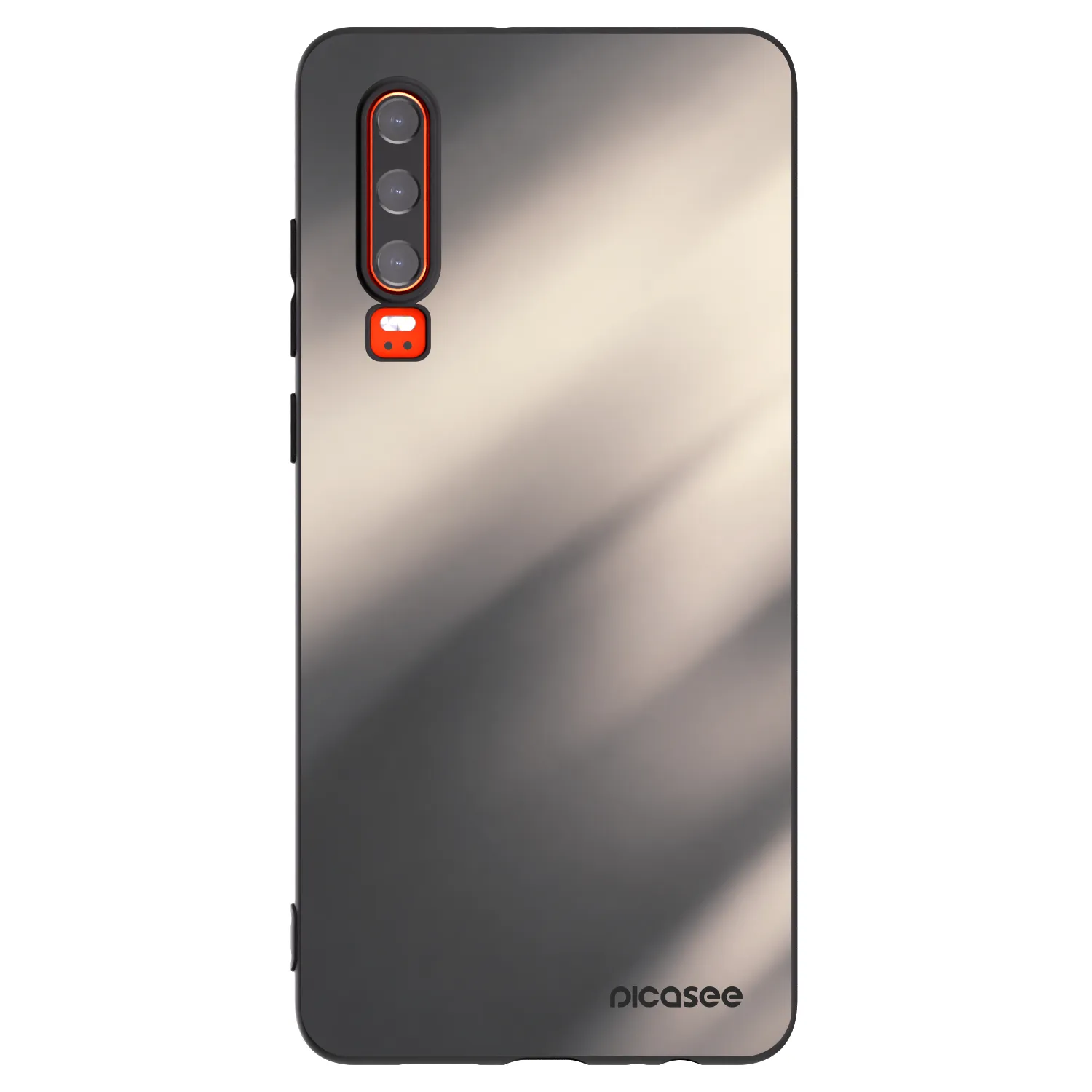Picasee husă neagră din silicon pentru Huawei P30 - Smoky Beige