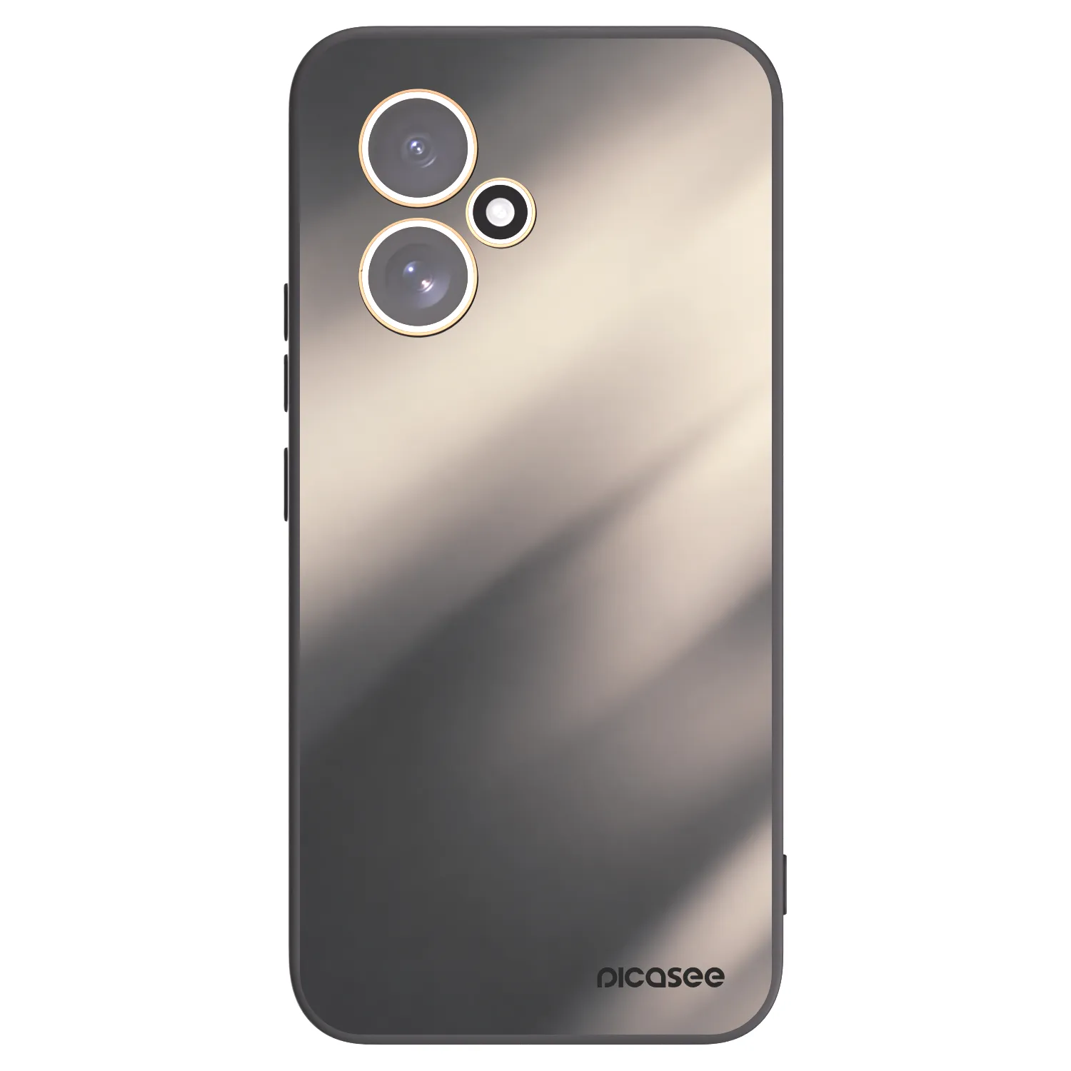 Picasee husă neagră din silicon pentru Honor 400 5G - Smoky Beige