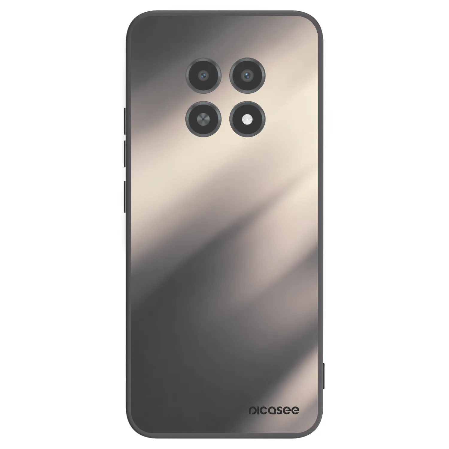 Picasee husă neagră din silicon pentru Realme 12X - Smoky Beige