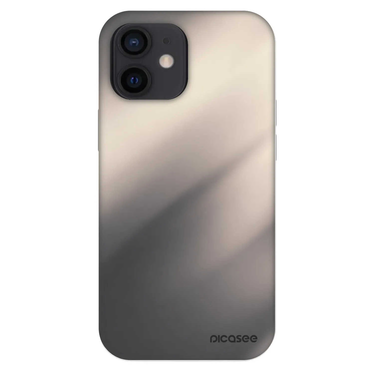 Picasee Fashion Case pentru Apple iPhone 12 mini - Smoky Beige