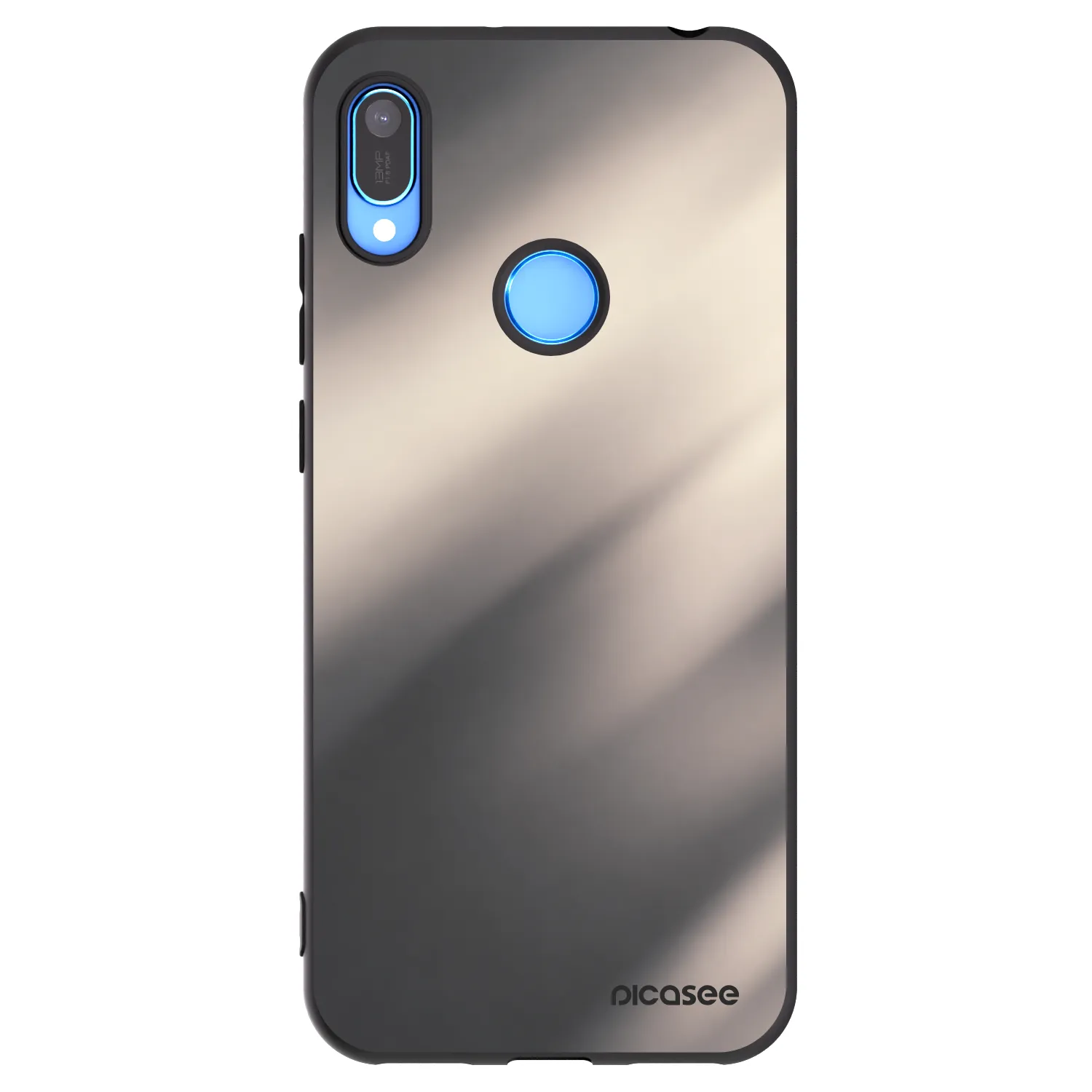 Picasee husă neagră din silicon pentru Huawei Y6 2019 - Smoky Beige