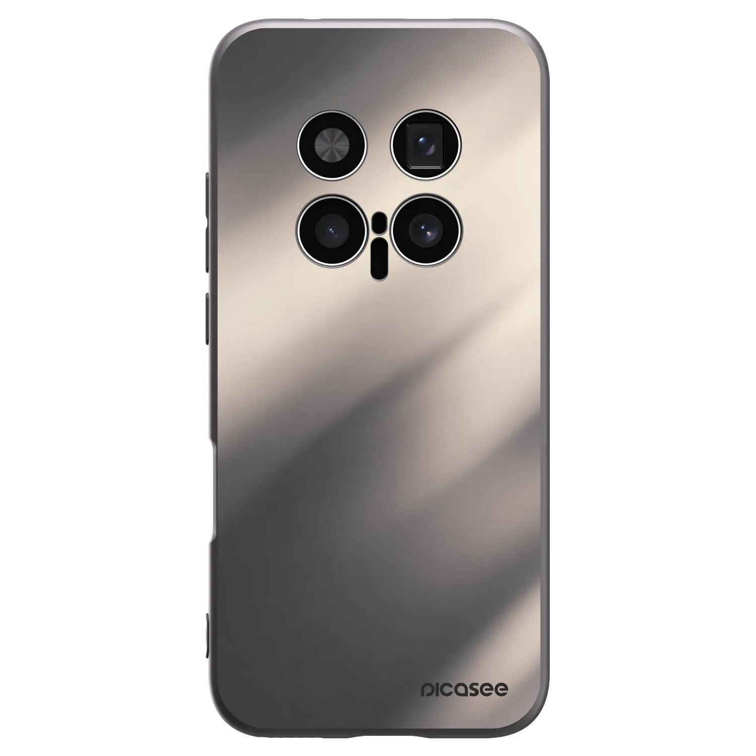 Picasee husă neagră din silicon pentru Honor Magic8 Pro 5G - Smoky Beige