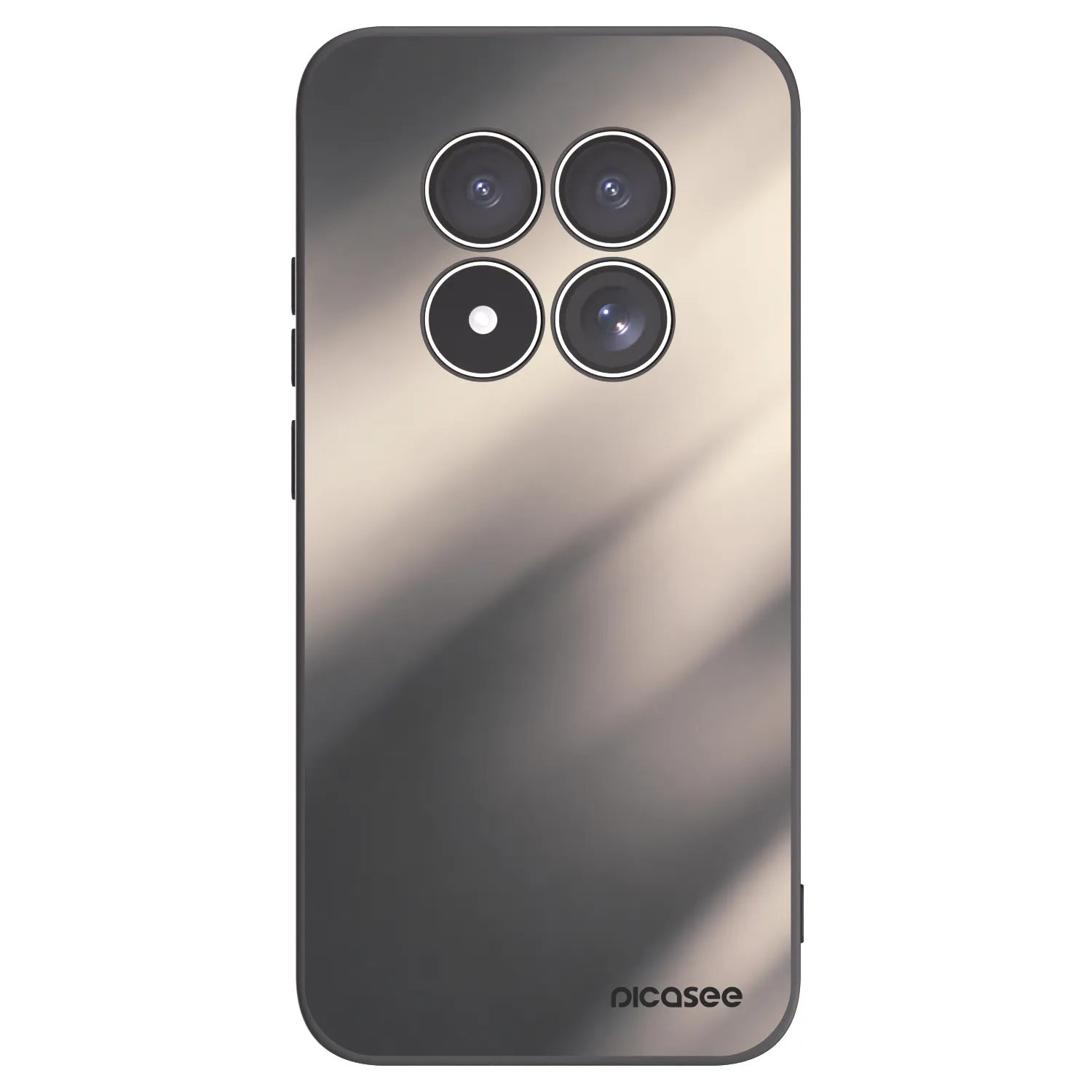 Picasee husă neagră din silicon pentru Xiaomi Redmi Note 15 Pro 5G - Smoky Beige
