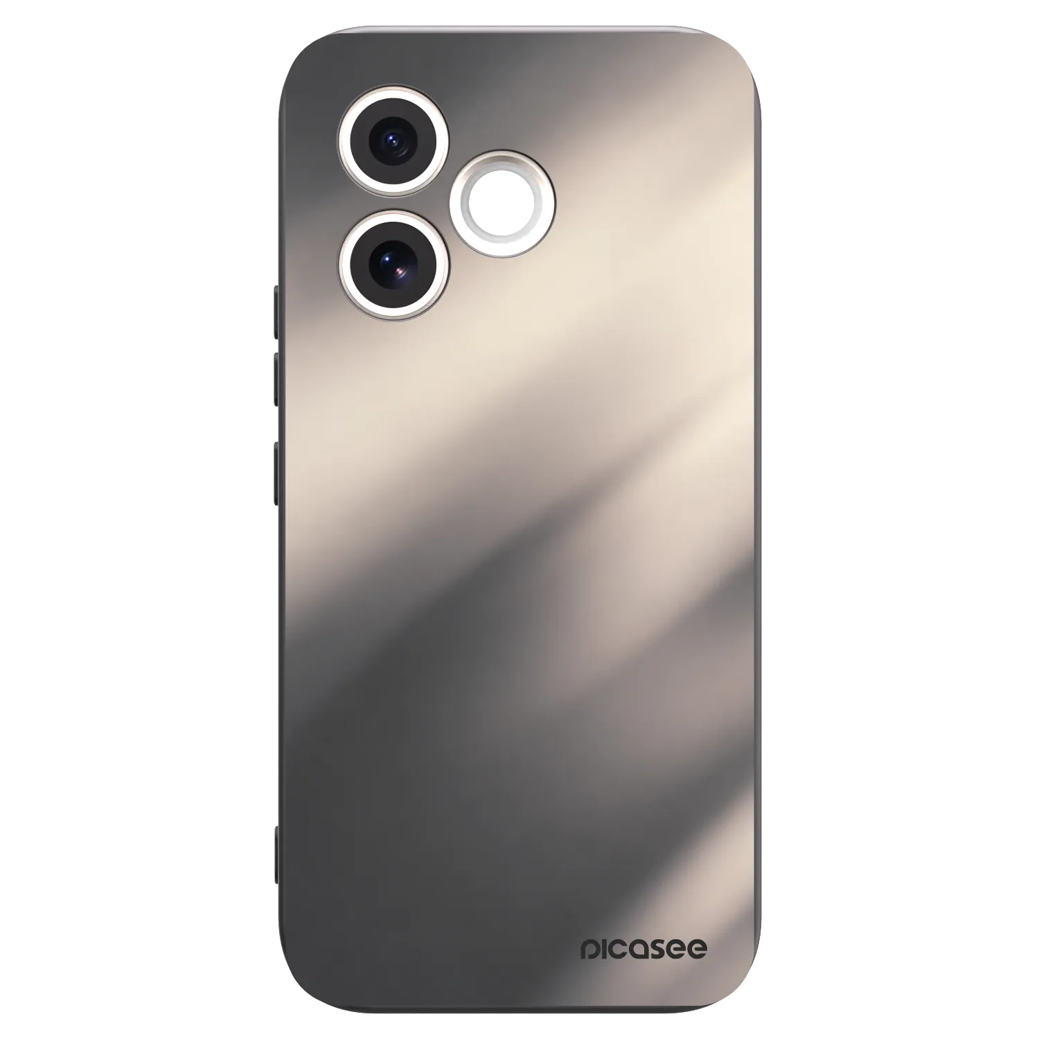 Picasee husă neagră din silicon pentru Honor 600 Lite - Smoky Beige