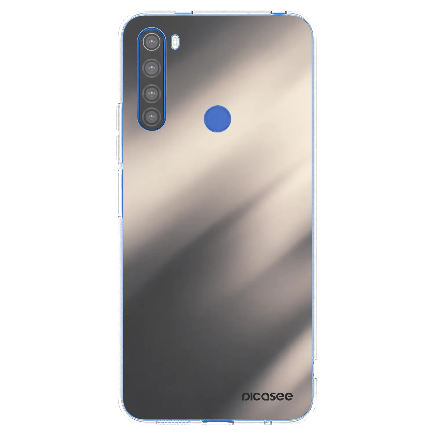 Picasee husă transparentă din silicon pentru Xiaomi Redmi Note 8T - Smoky Beige