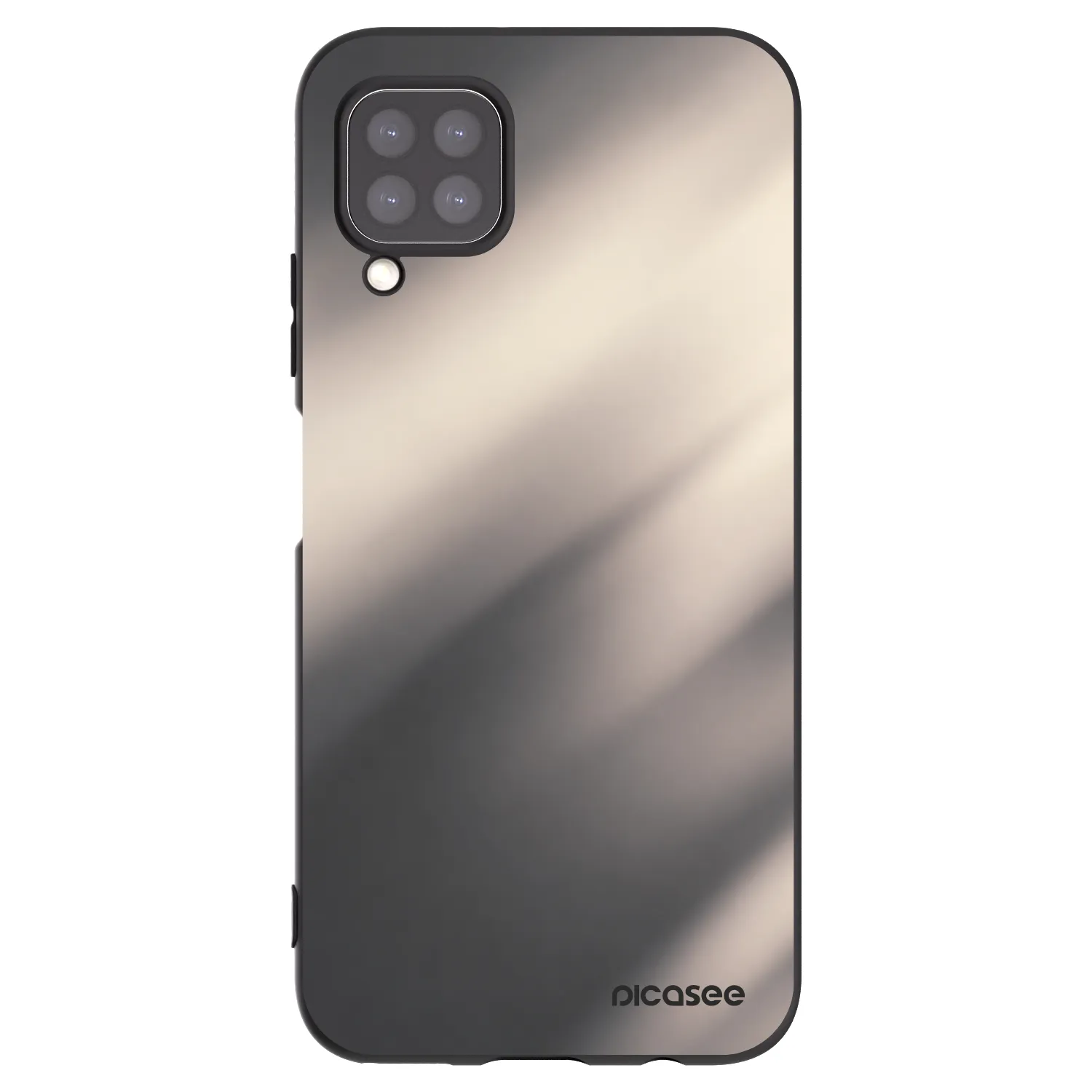 Picasee husă neagră din silicon pentru Huawei P40 Lite - Smoky Beige