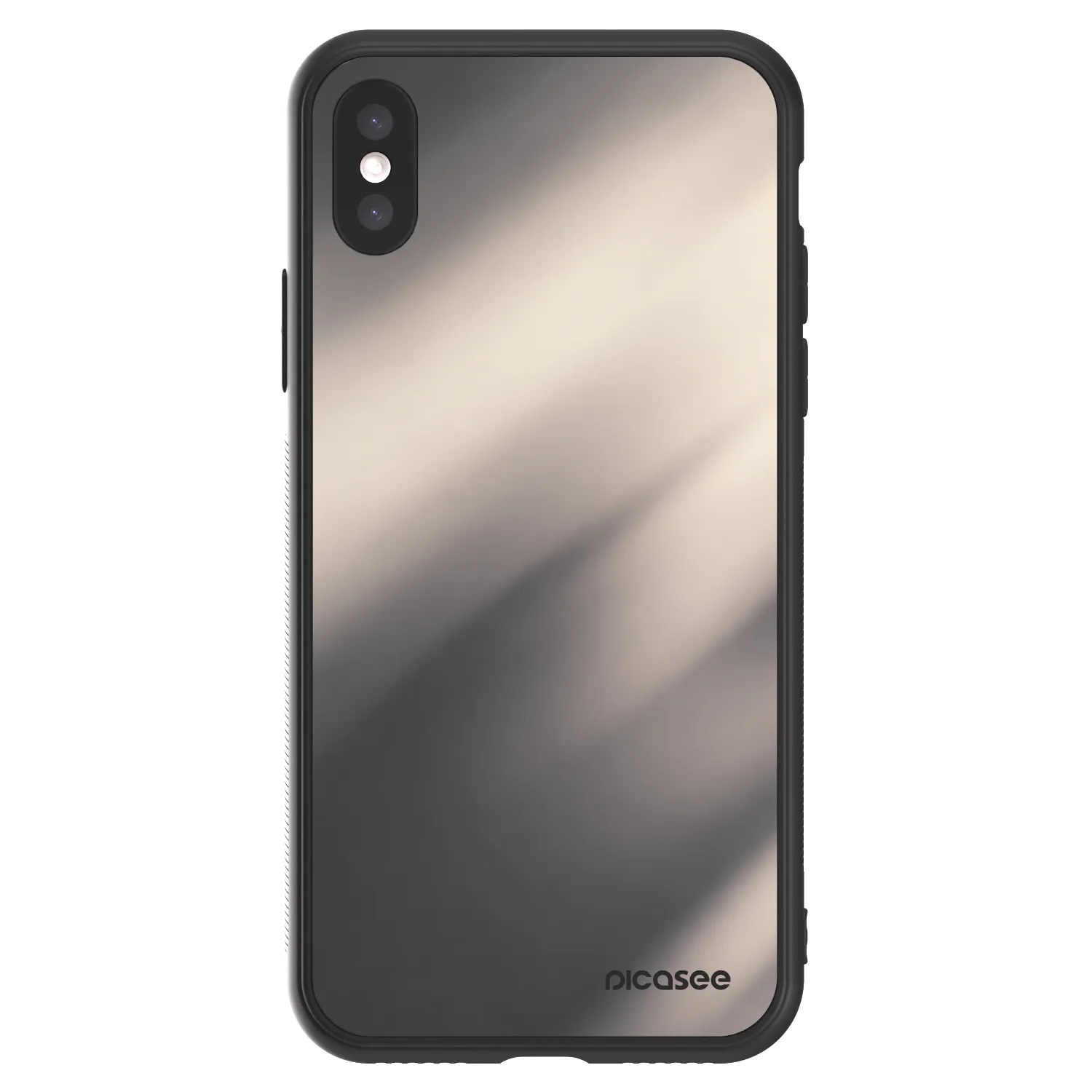 Picasee ULTIMATE CASE pentru Apple iPhone X/XS - Smoky Beige