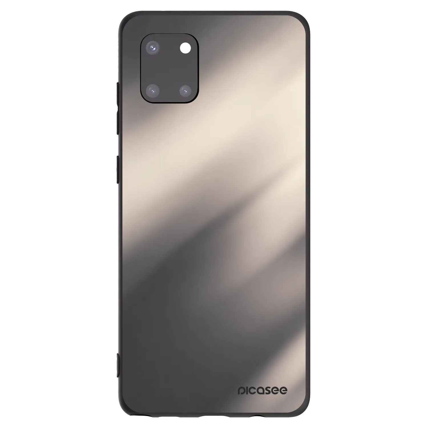 Picasee husă neagră din silicon pentru Samsung Galaxy Note 10 Lite N770F - Smoky Beige